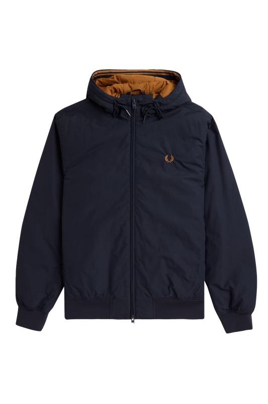 Fred Perry Brentham Hooded Jacket Navy