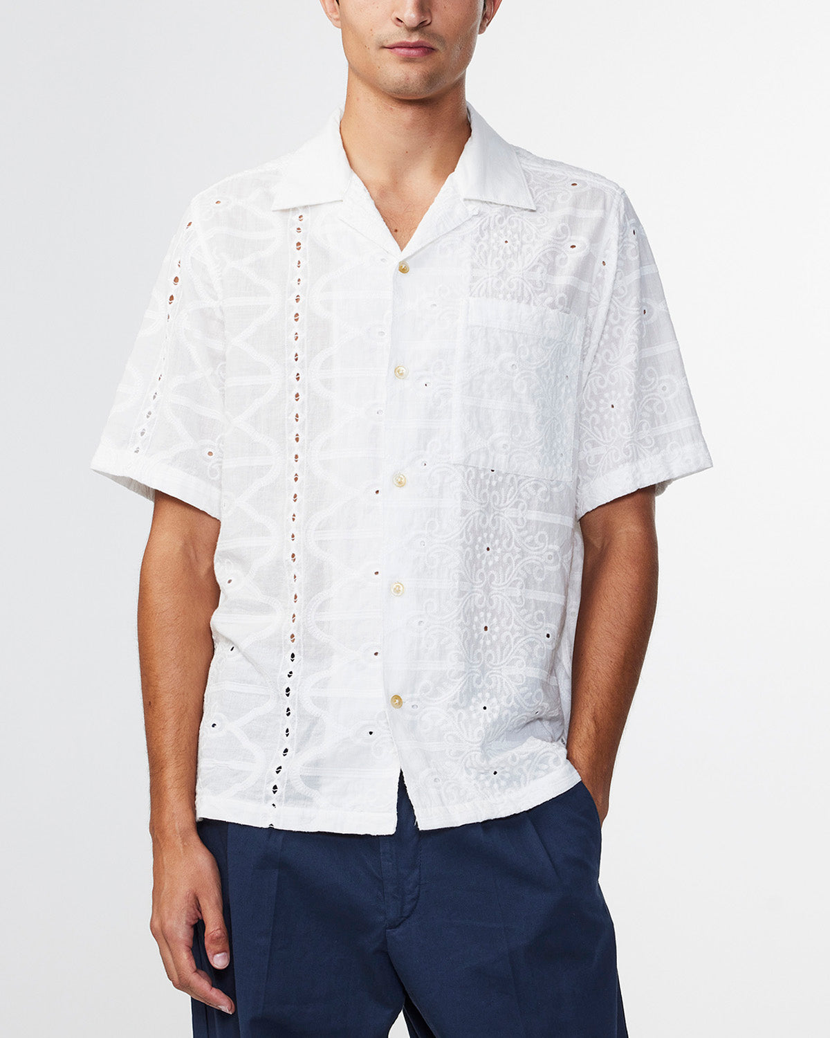 NN07 Julio 5392 SS Shirt White