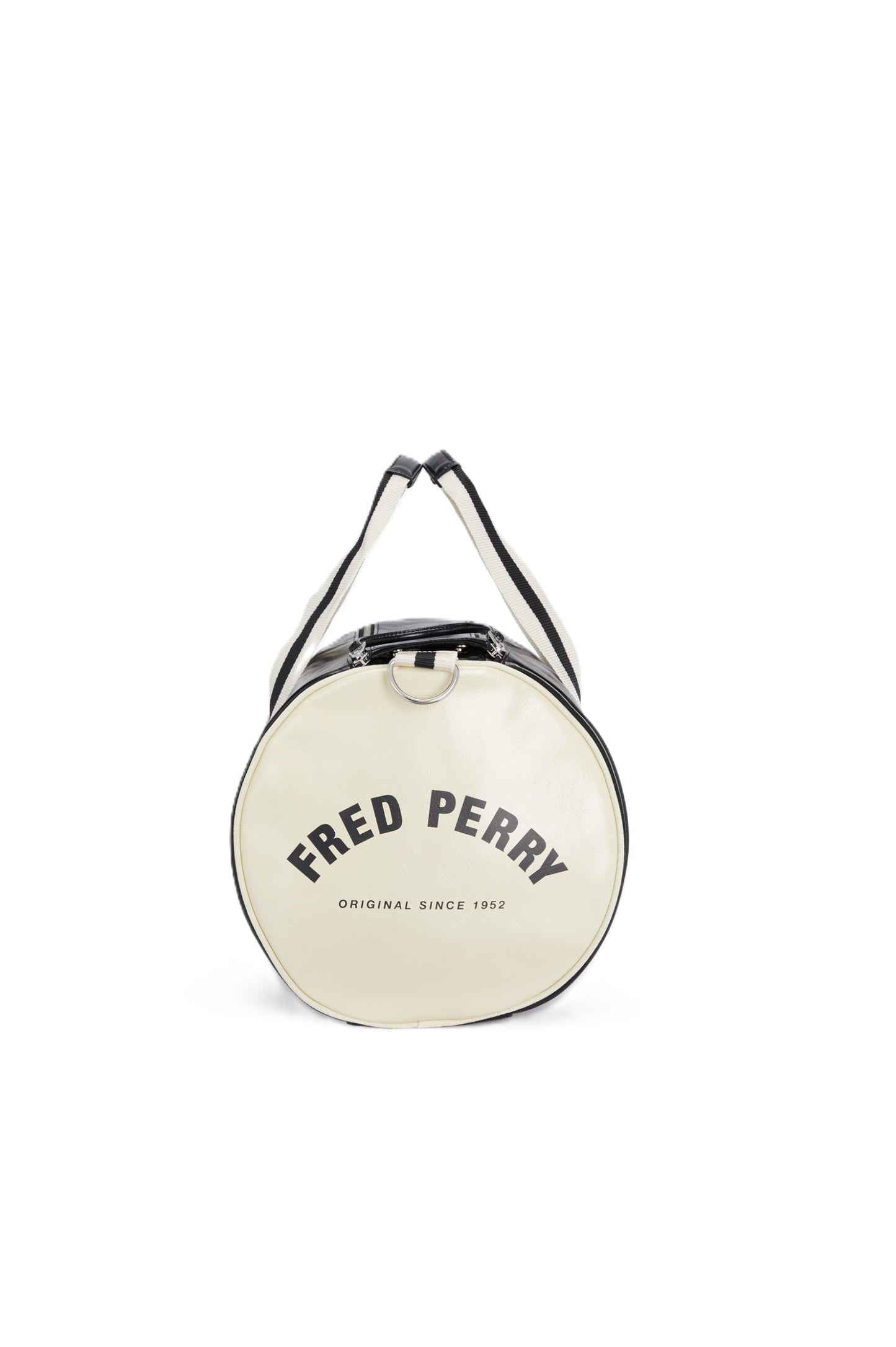 Fred Perry Classic Barrel Bag Black/Ecru