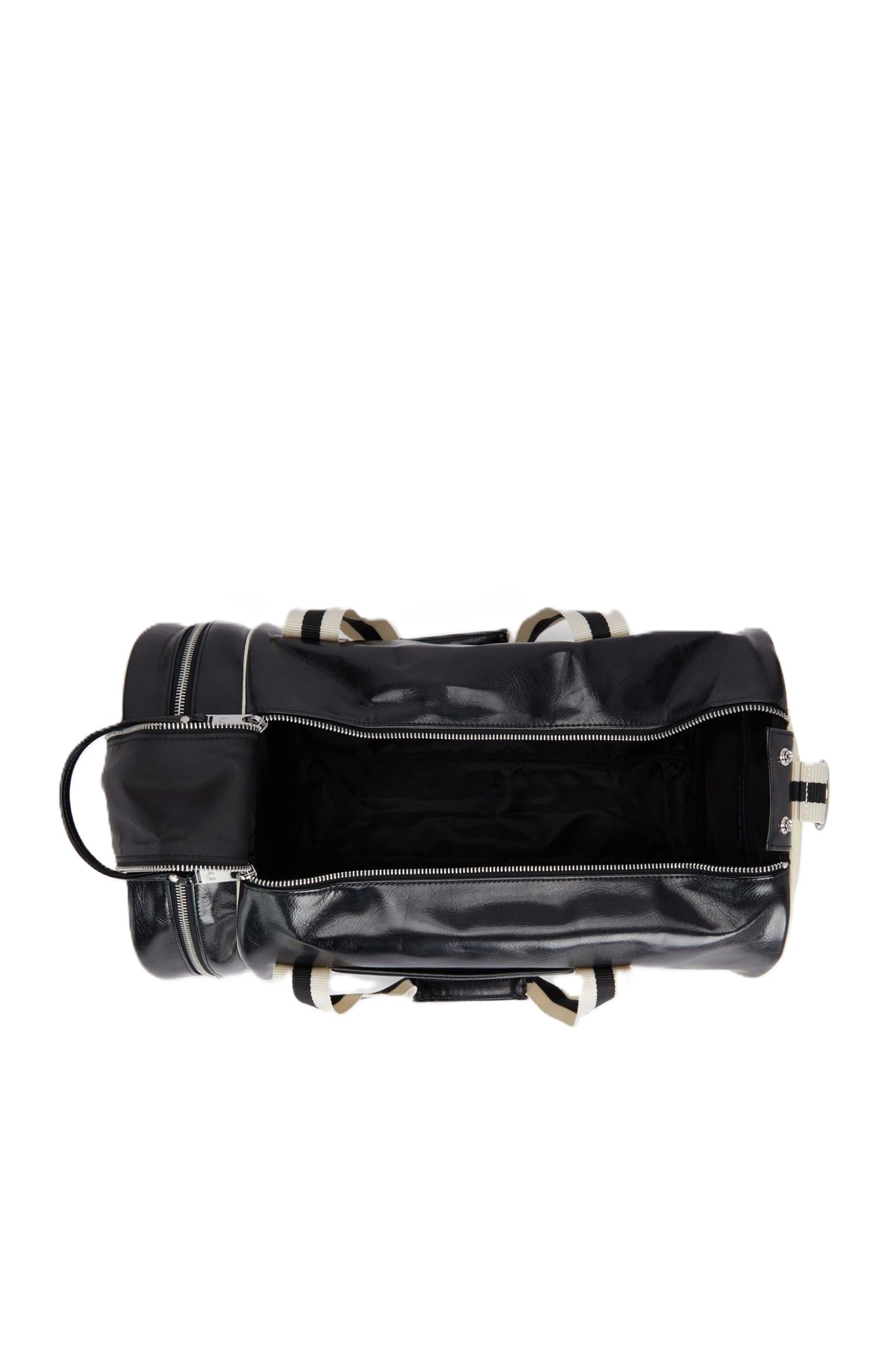 Fred Perry Classic Barrel Bag Black/Ecru