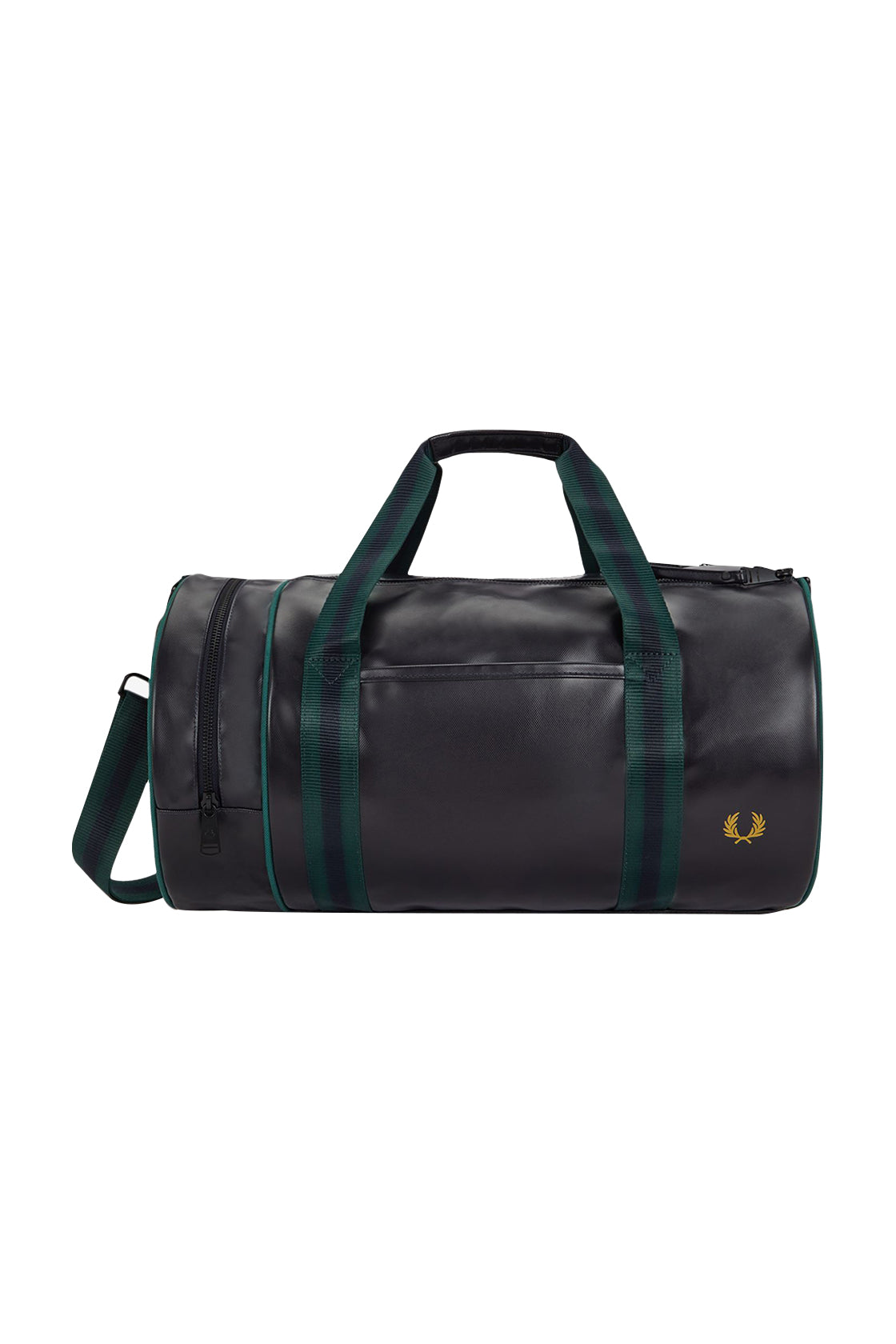 Fred Perry Classic Barrel Bag Navy/Grassroots