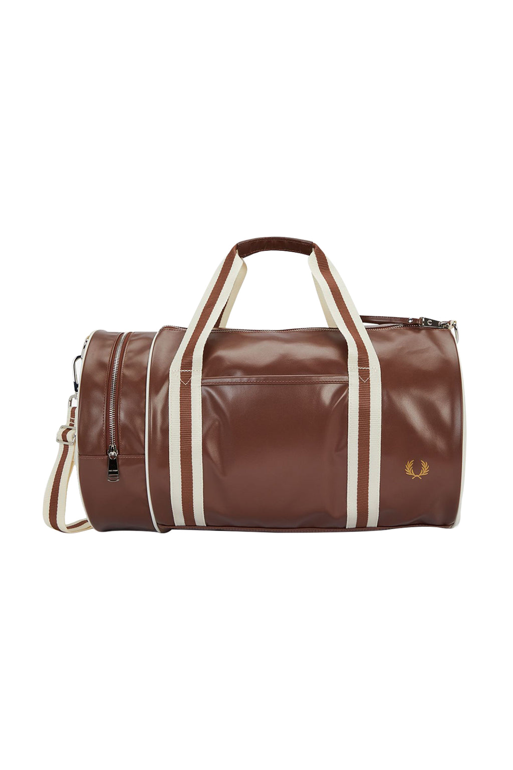 Fred Perry Classic Barrel Bag Tan/Ecru