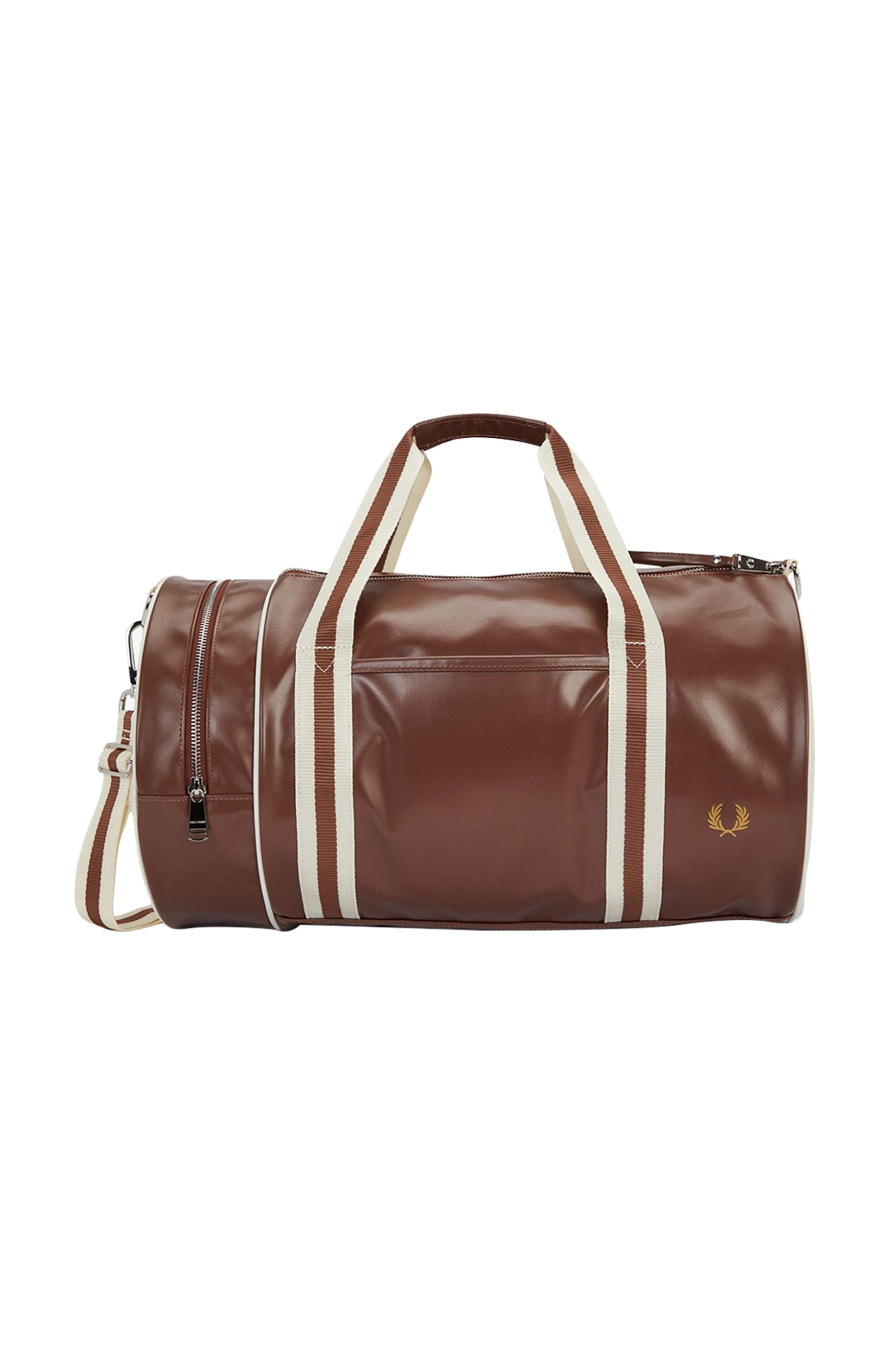 Fred Perry Classic Barrel Bag Tan/Ecru