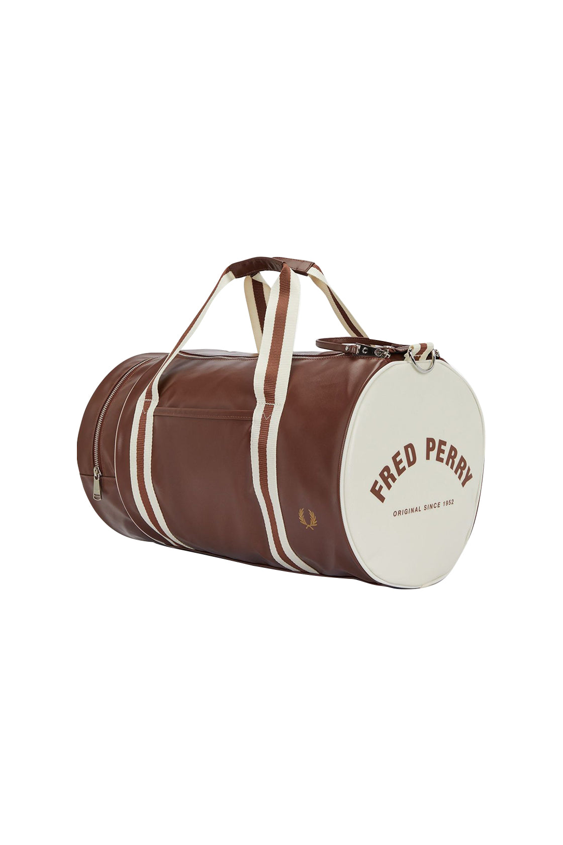 Fred Perry Classic Barrel Bag Tan/Ecru