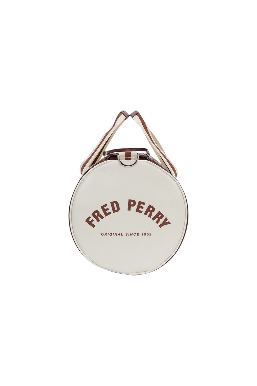 Fred Perry Classic Barrel Bag Tan/Ecru