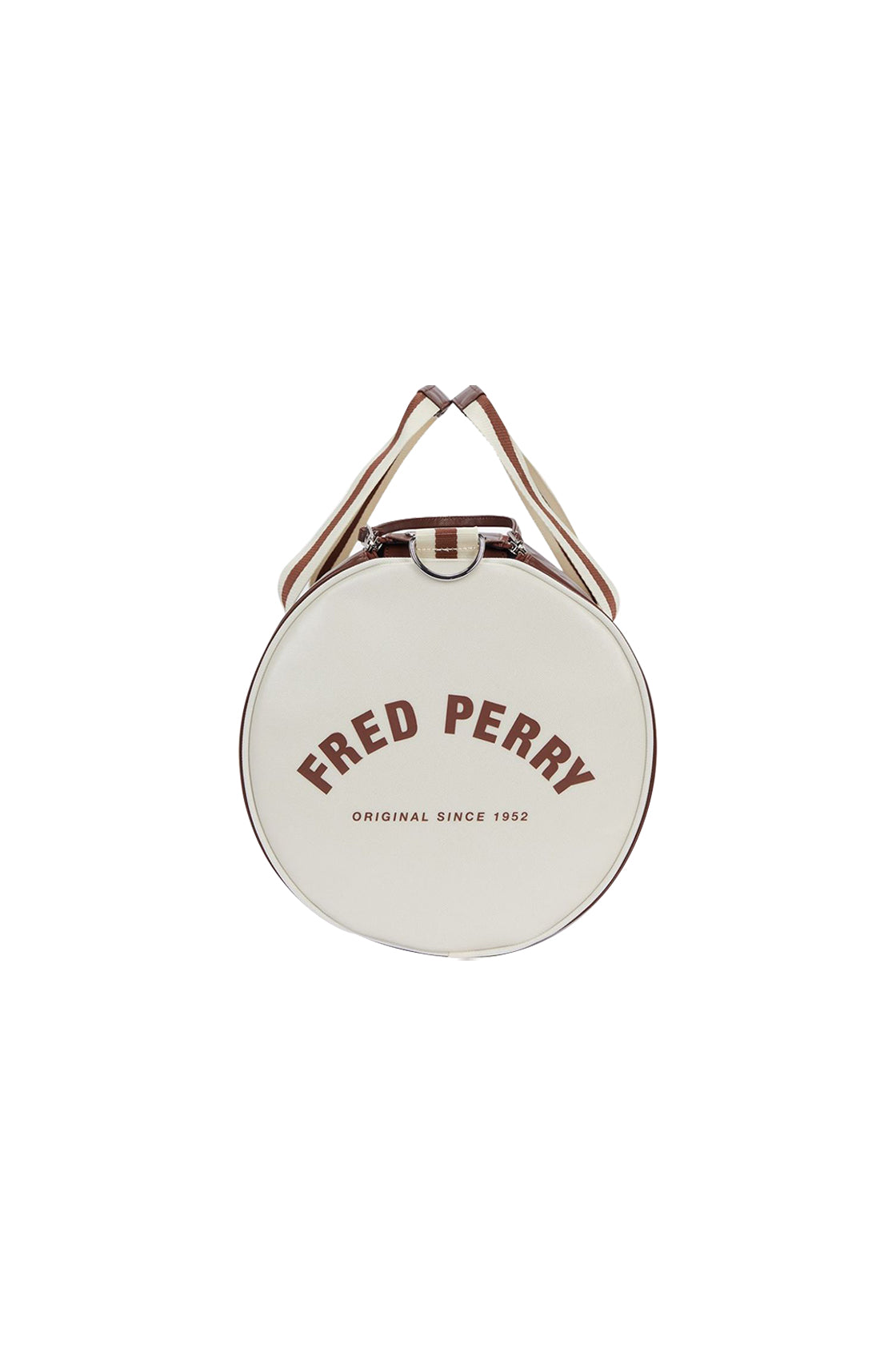Fred Perry Classic Barrel Bag Tan/Ecru
