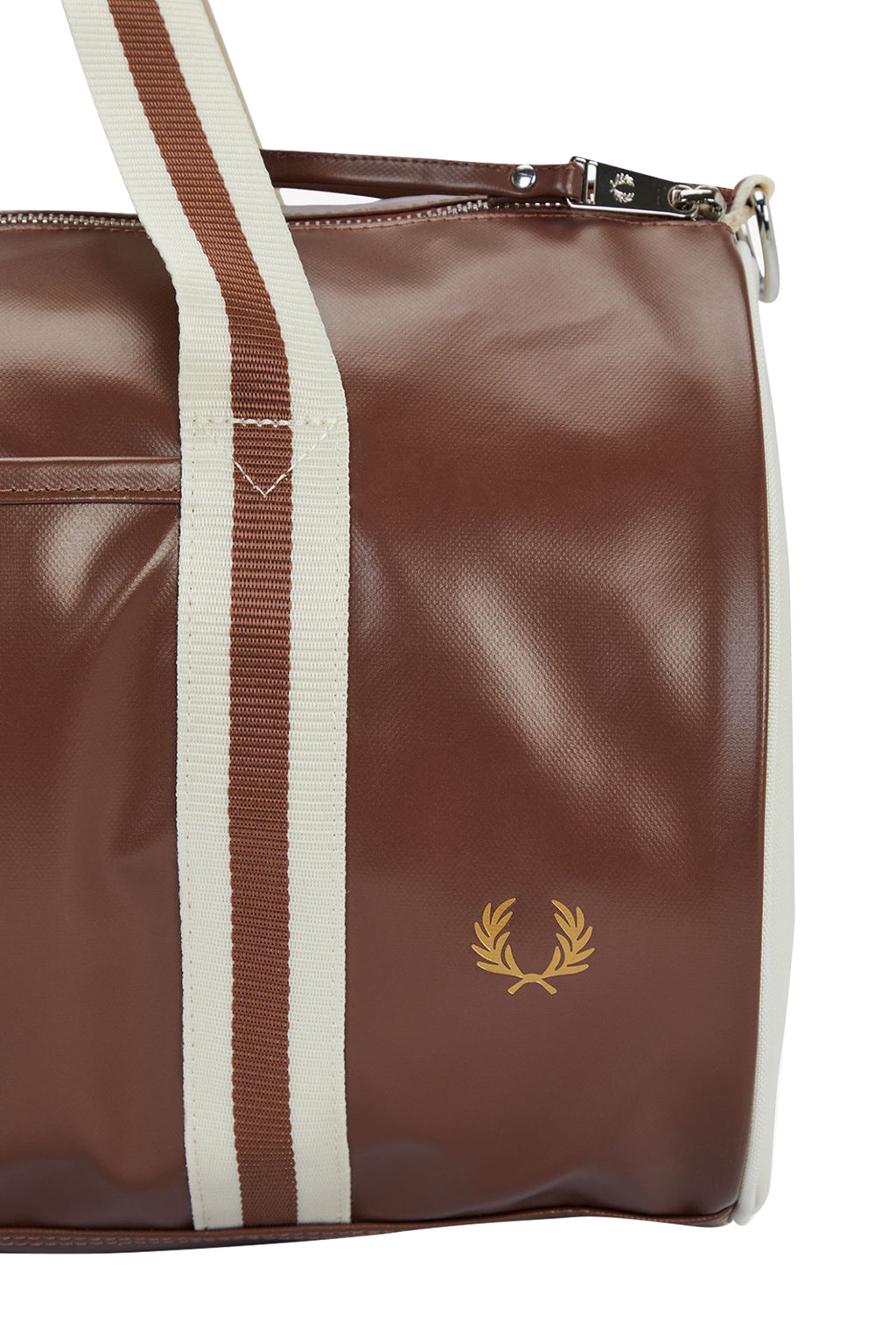 Fred Perry Classic Barrel Bag Tan/Ecru