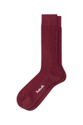 Pantherella Laburnum Rib Sock Maroon