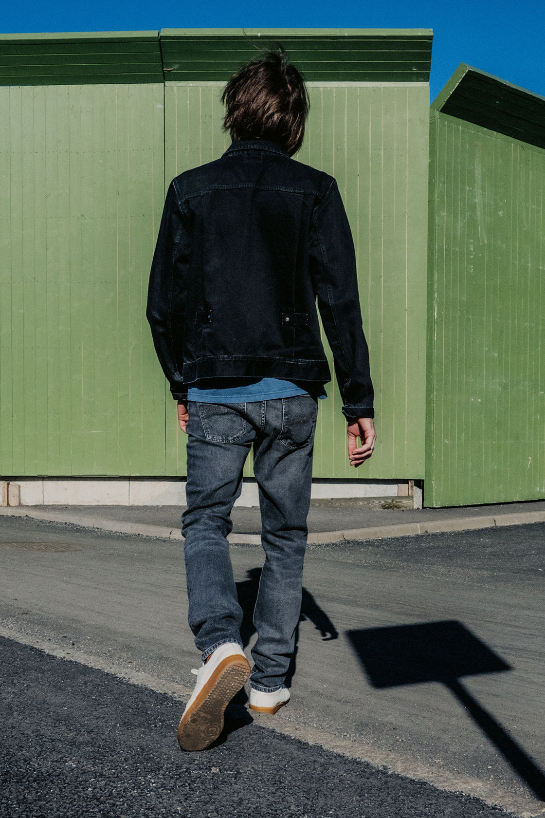 Nudie Jeans Lean Dean Jean L34 Grey Hurricane