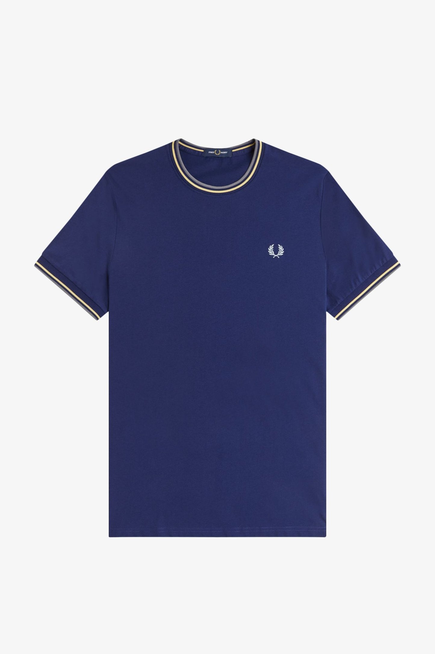 Fred Perry SS Twin Tipped Tee French Navy