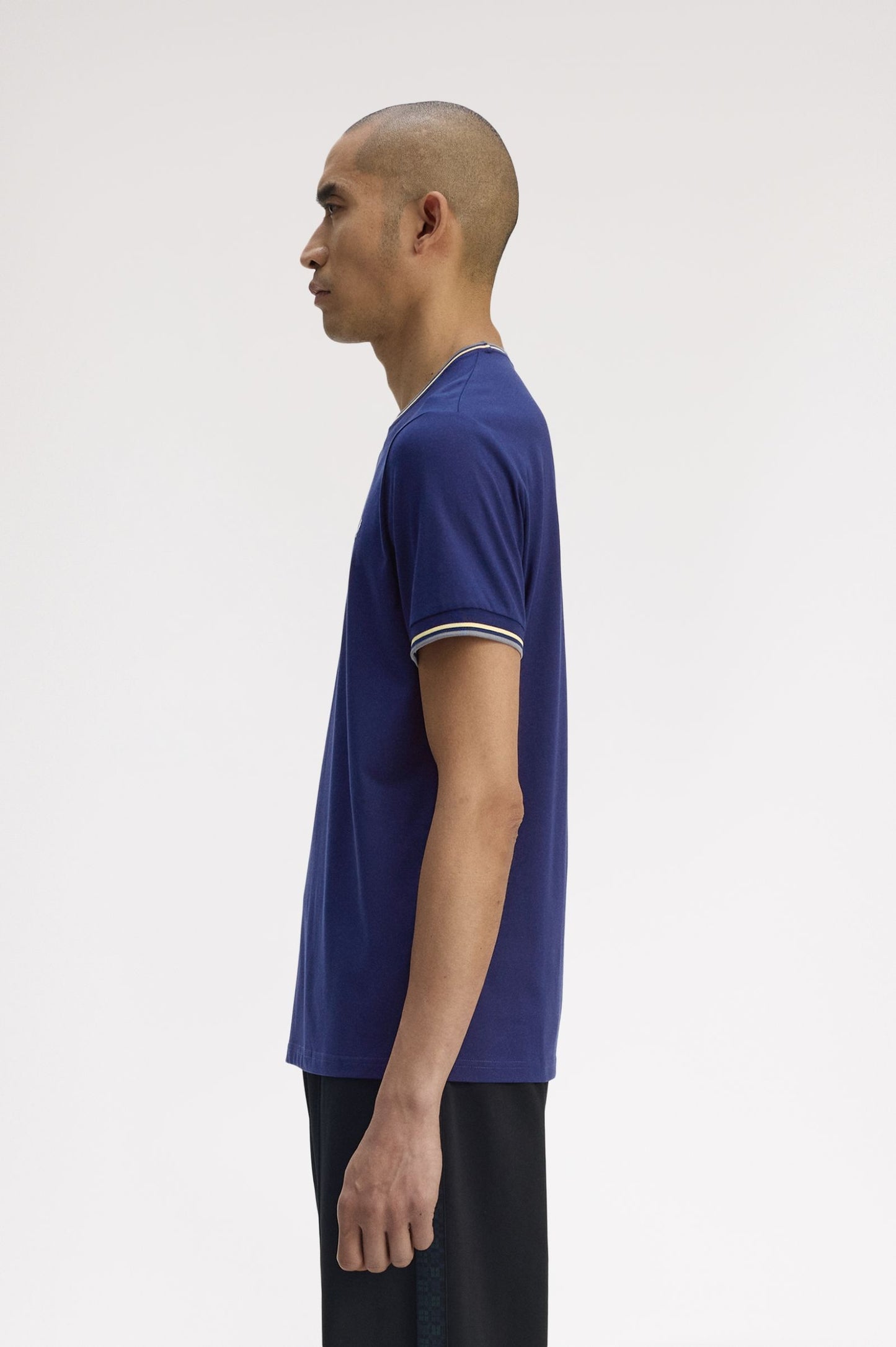 Fred Perry SS Twin Tipped Tee French Navy