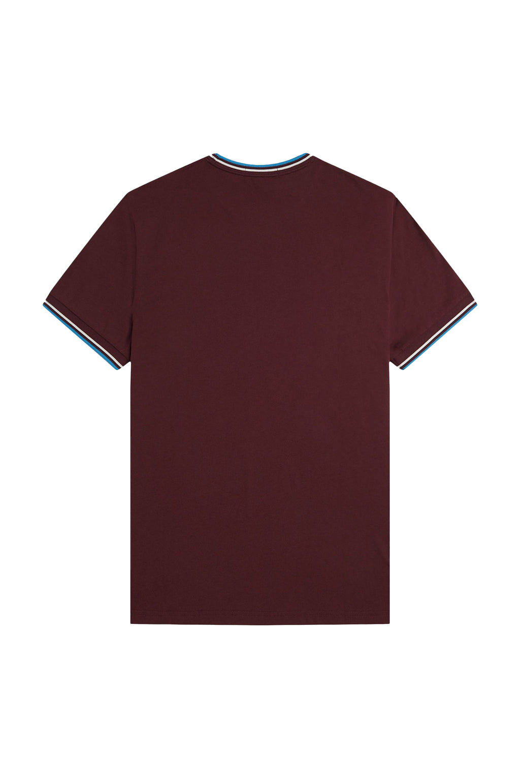Fred Perry SS Twin Tipped Tee Oxblood