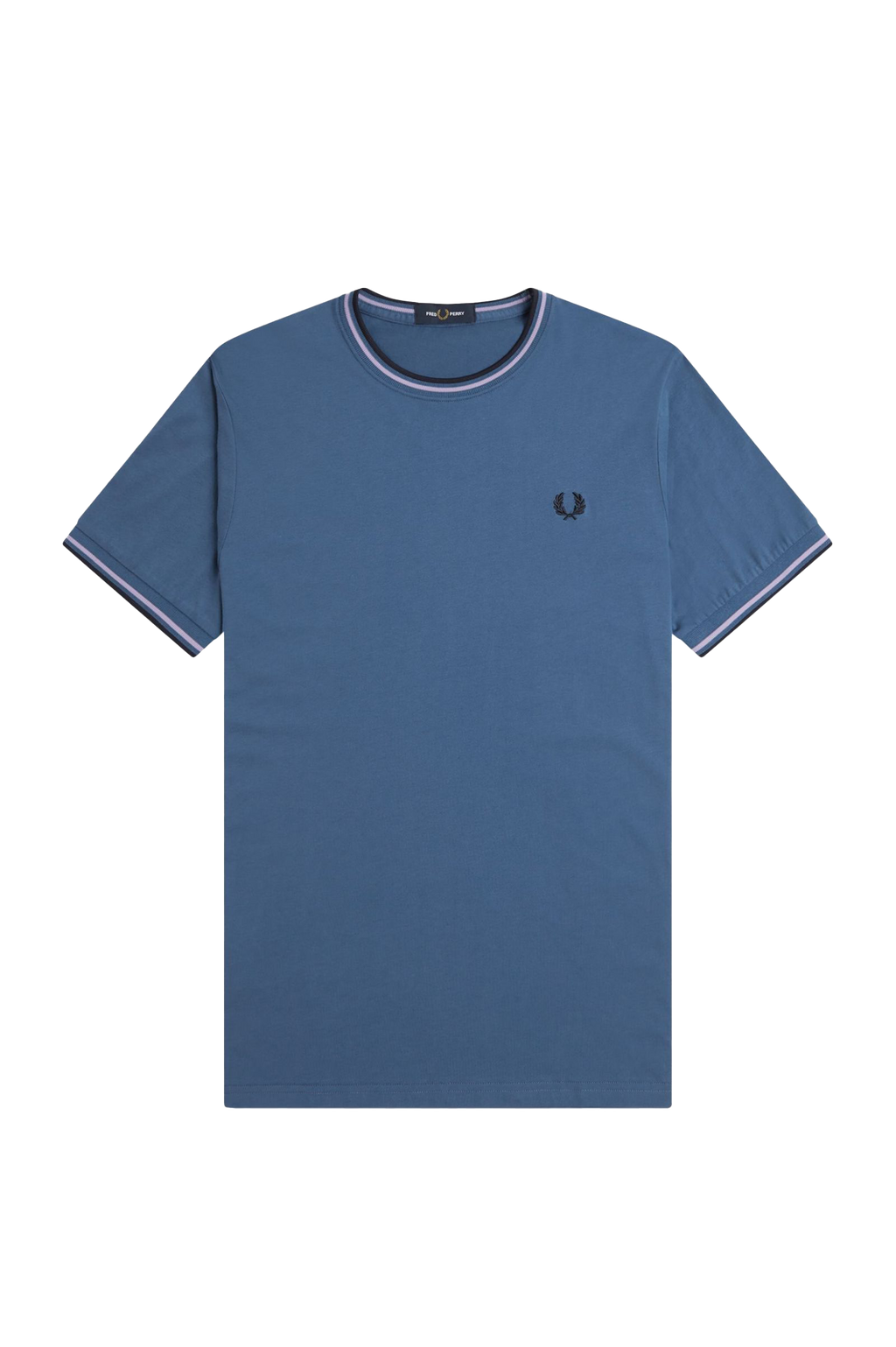 Fred Perry Twin Tipped SS Tee Midnight/Violet
