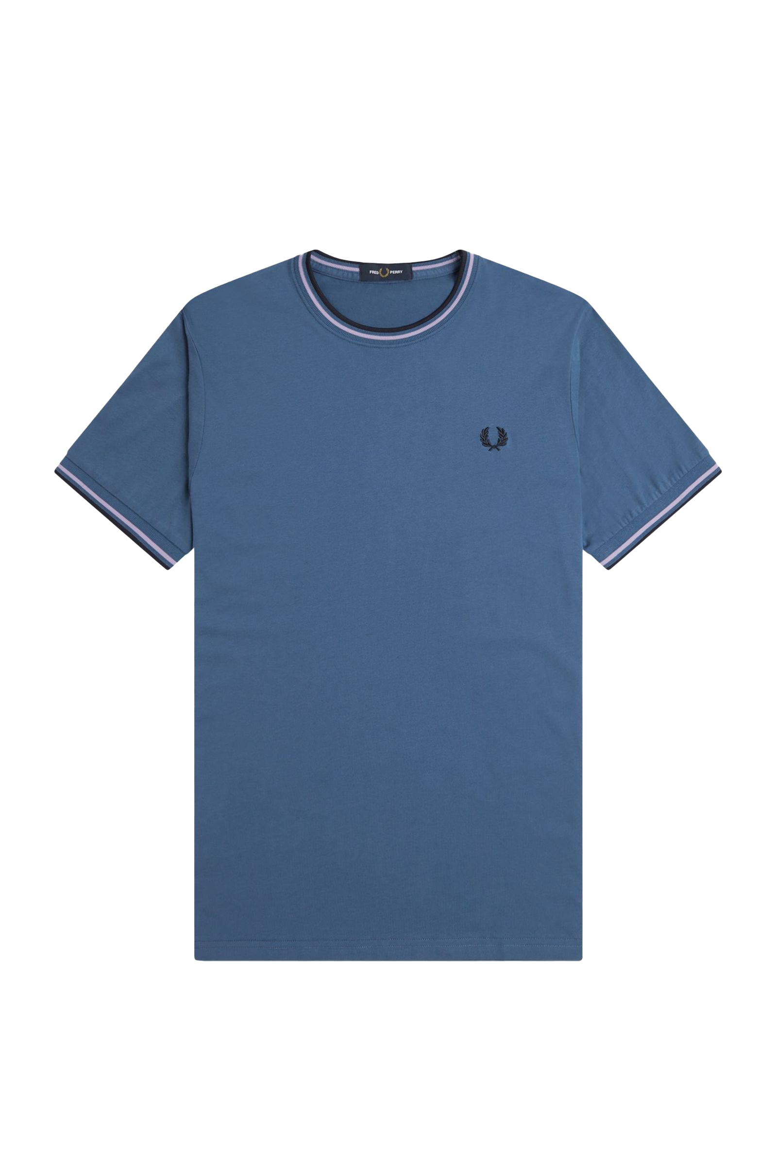 Fred Perry Twin Tipped SS Tee Midnight/Violet