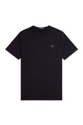 Fred Perry Plain CN T-Shirt Black/Brown