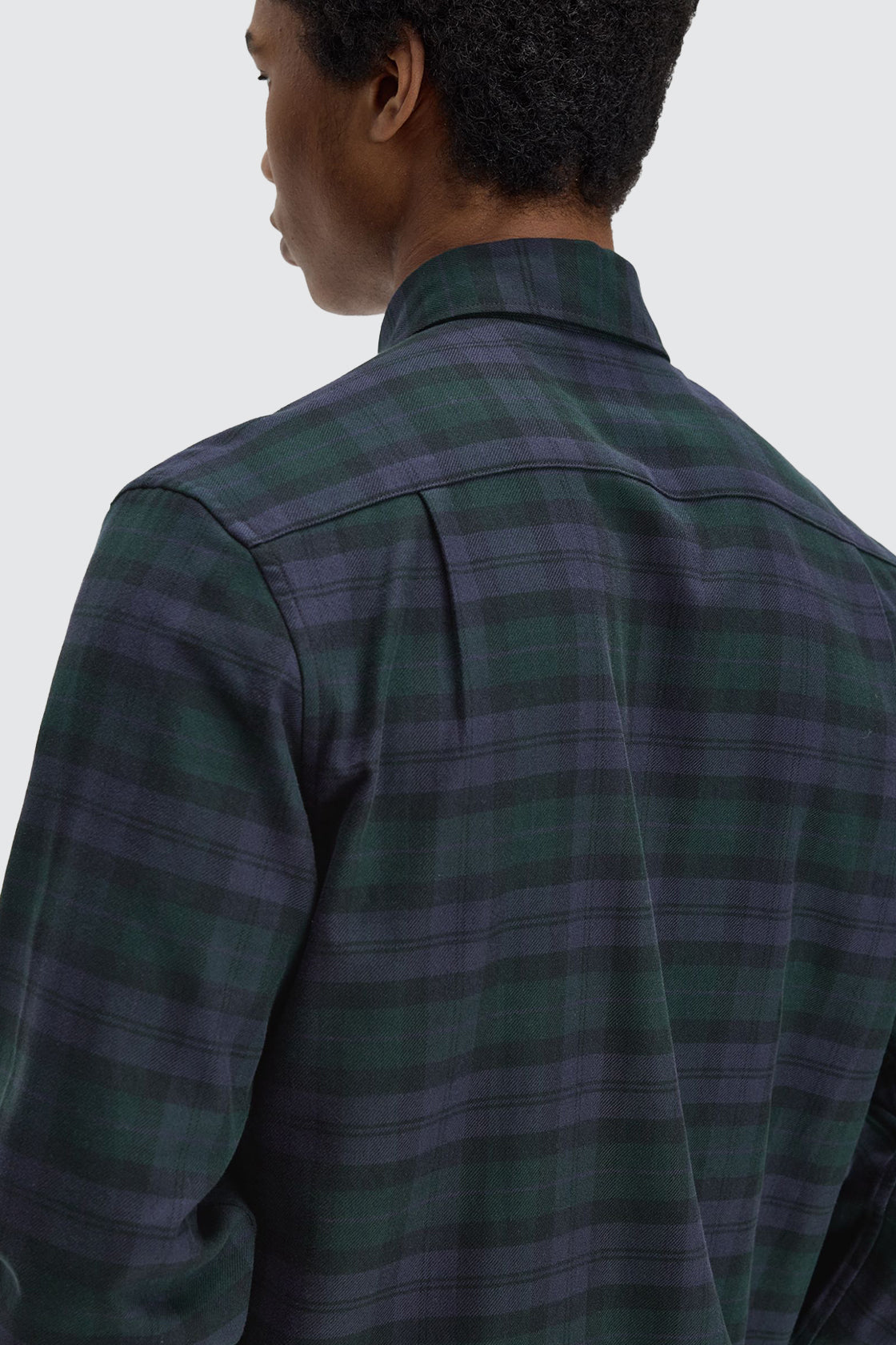 Fred Perry LS Shirt Black Watch