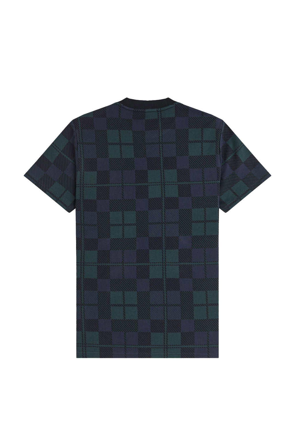 Fred Perry SS Jacquard Tee Black Watch