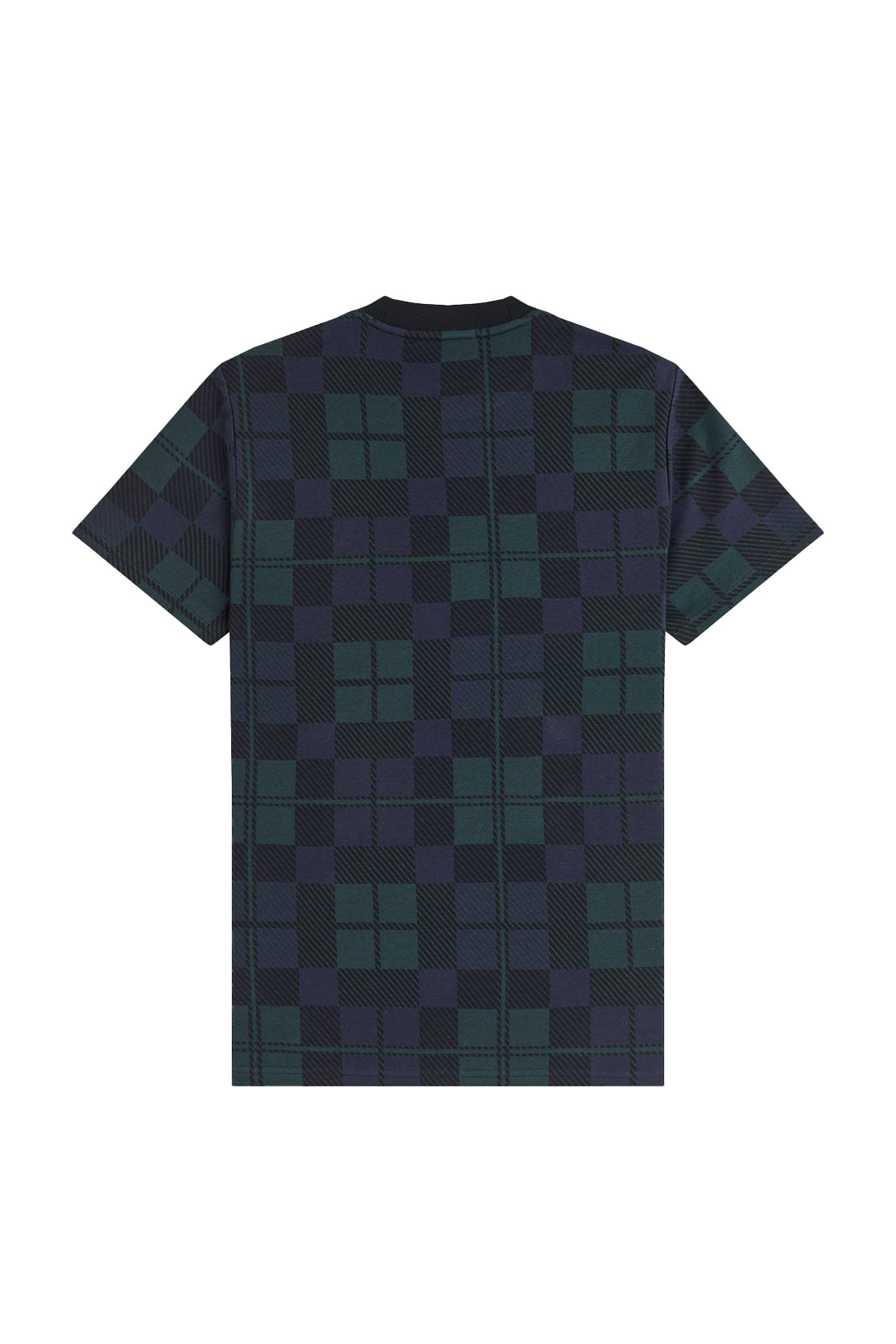 Fred Perry SS Jacquard Tee Black Watch
