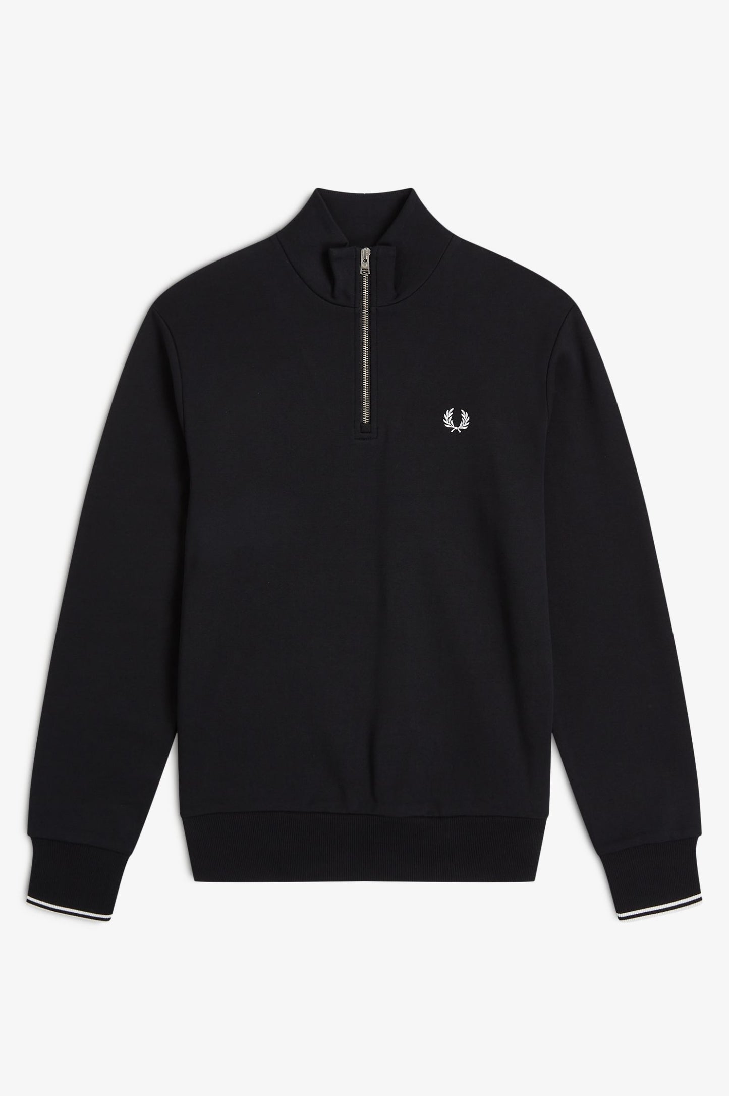 Fred Perry 1/2 Zip Sweat Black