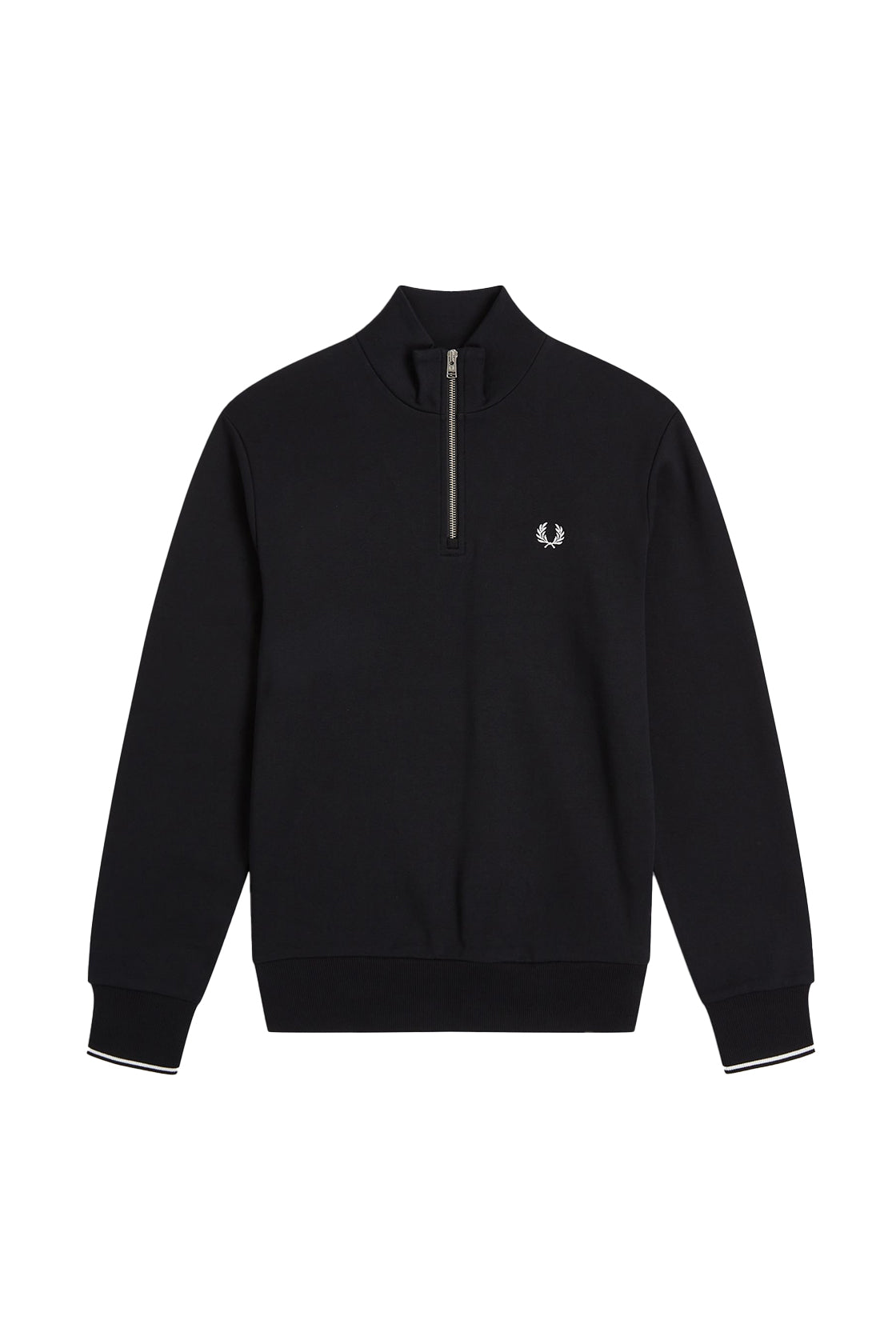Fred Perry 1/2 Zip Sweat Black