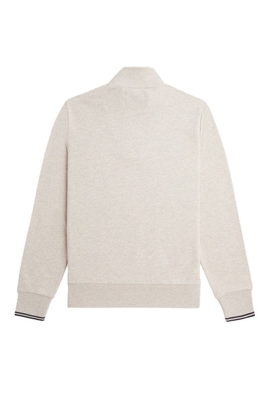 Fred Perry Half Zip Sweat Porridge/Grey