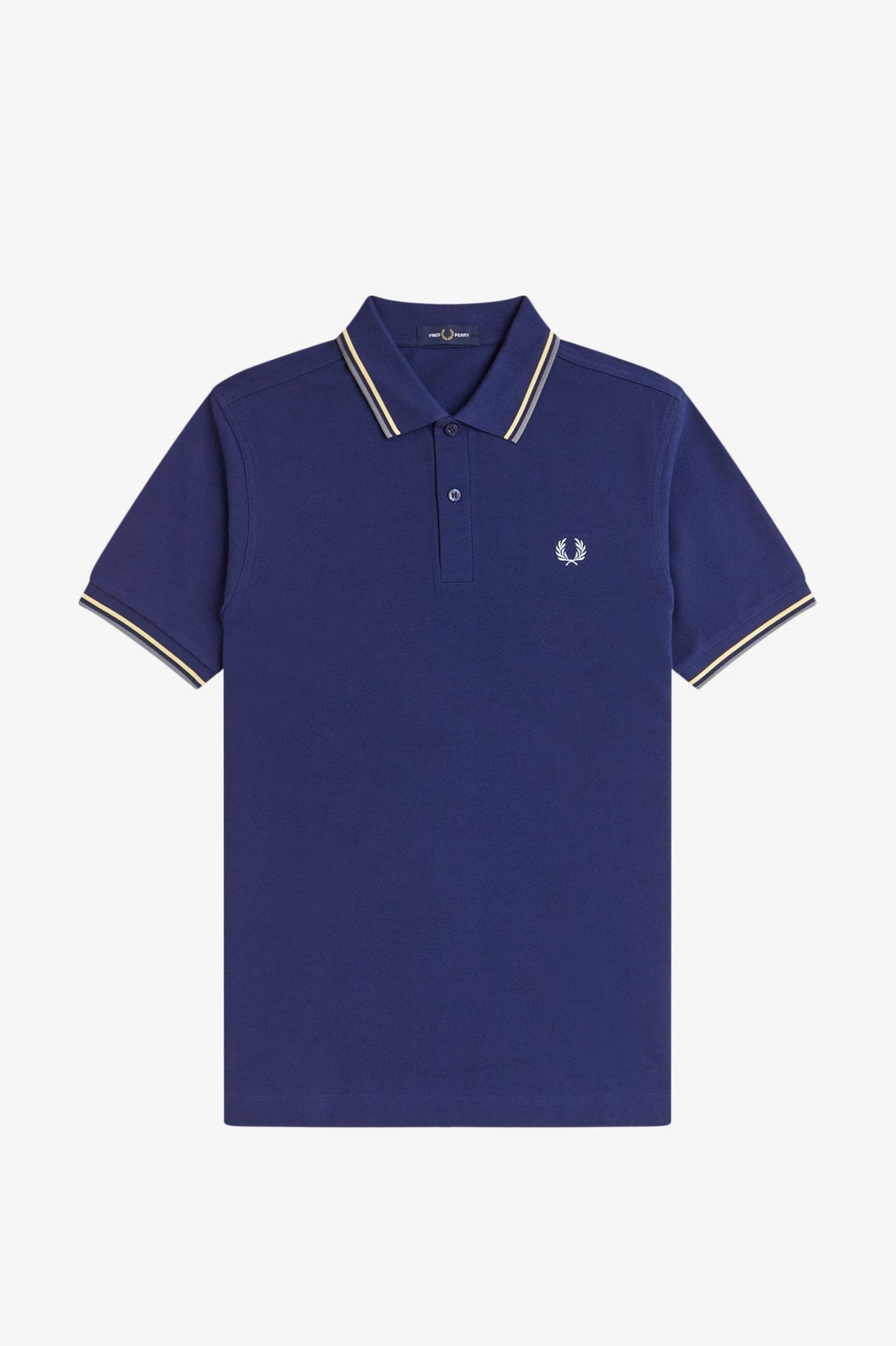 Fred Perry Twin Tipped Polo French Navy