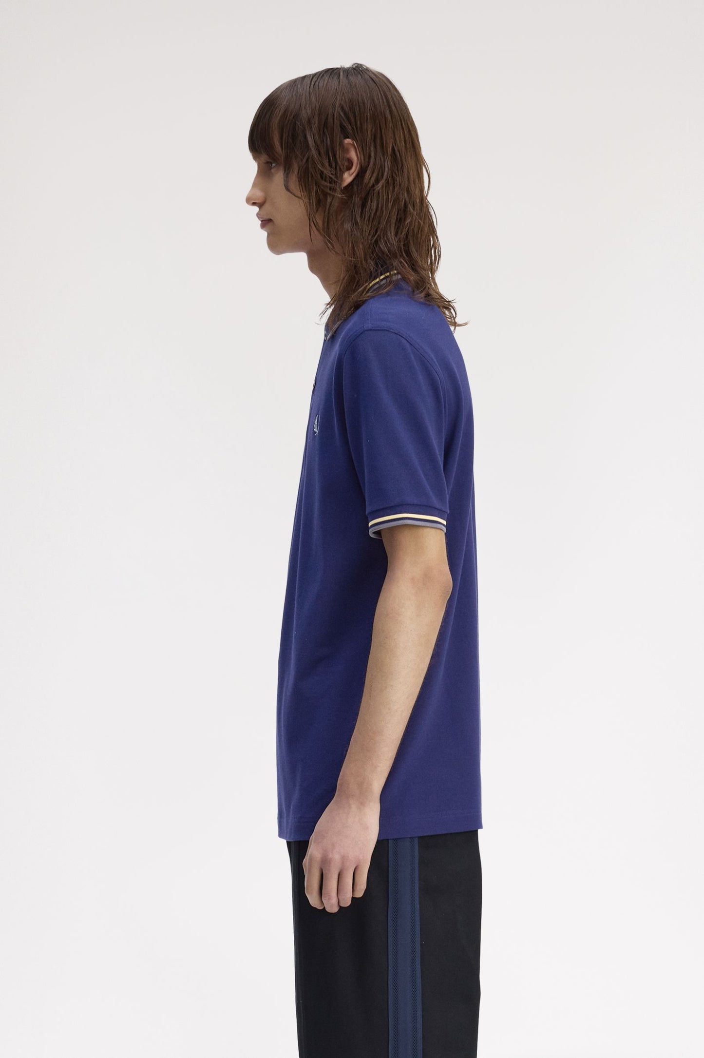Fred Perry Twin Tipped Polo French Navy