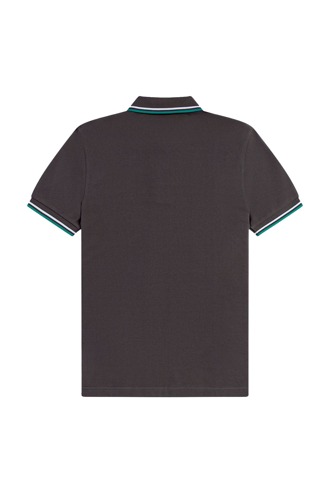 Fred Perry Twin Tipped Polo Anchor Grey/Light Ice/Sport Green