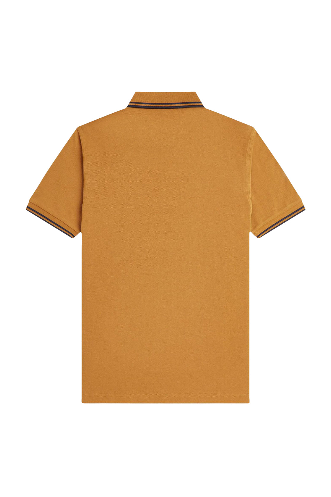 Fred Perry Twin Tipped Polo Dark Caramel/Navy