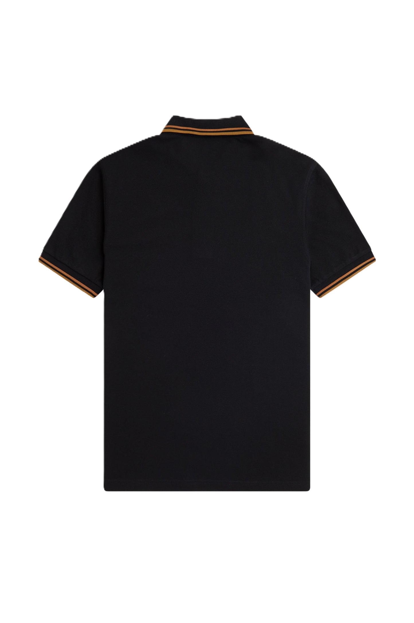 Fred Perry Twin Tipped Polo Shirt Blk/Nutflk/DkCar