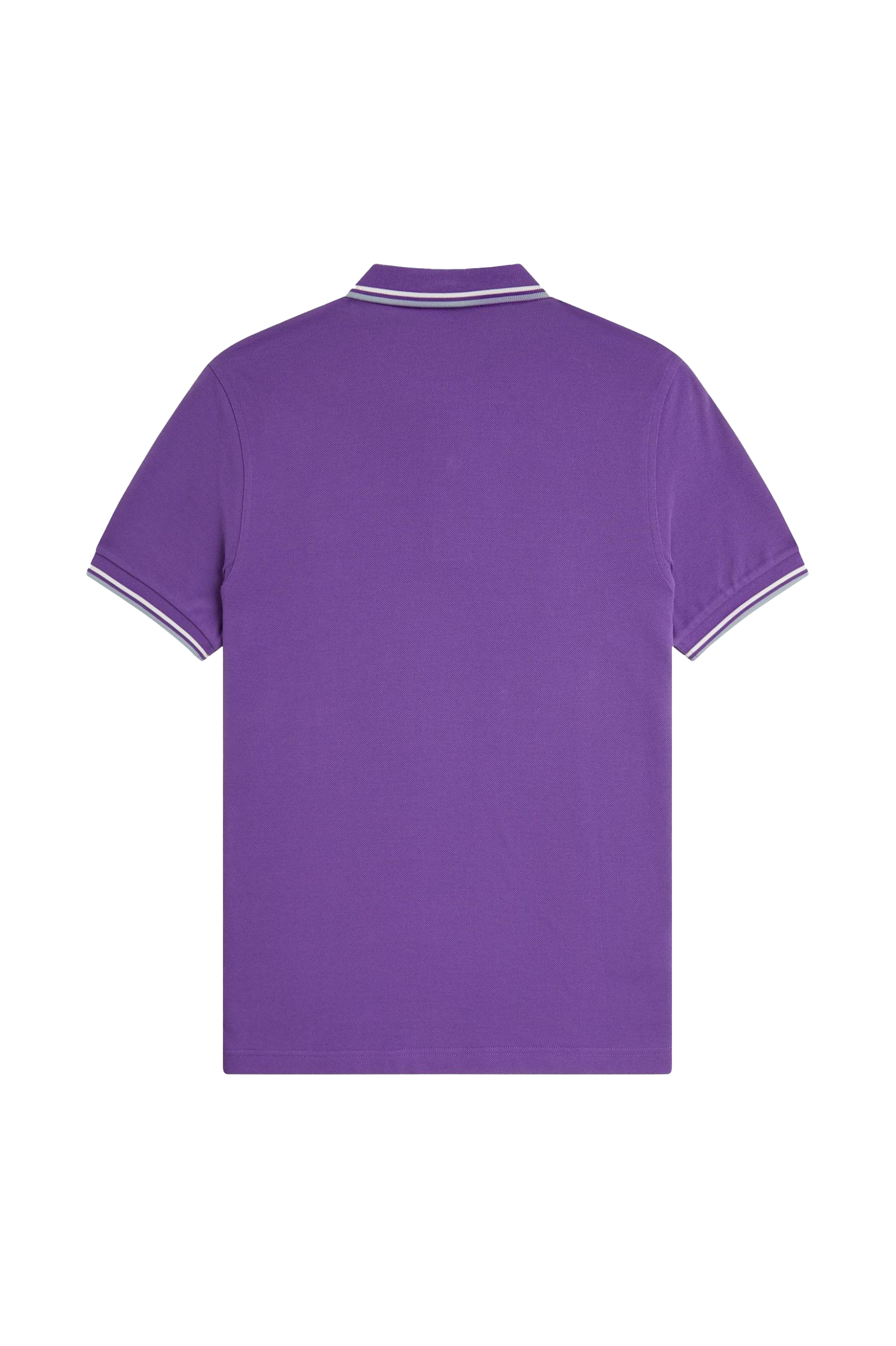 Fred Perry Twin Tipped SS Polo Amethyst/Ecru/Blue