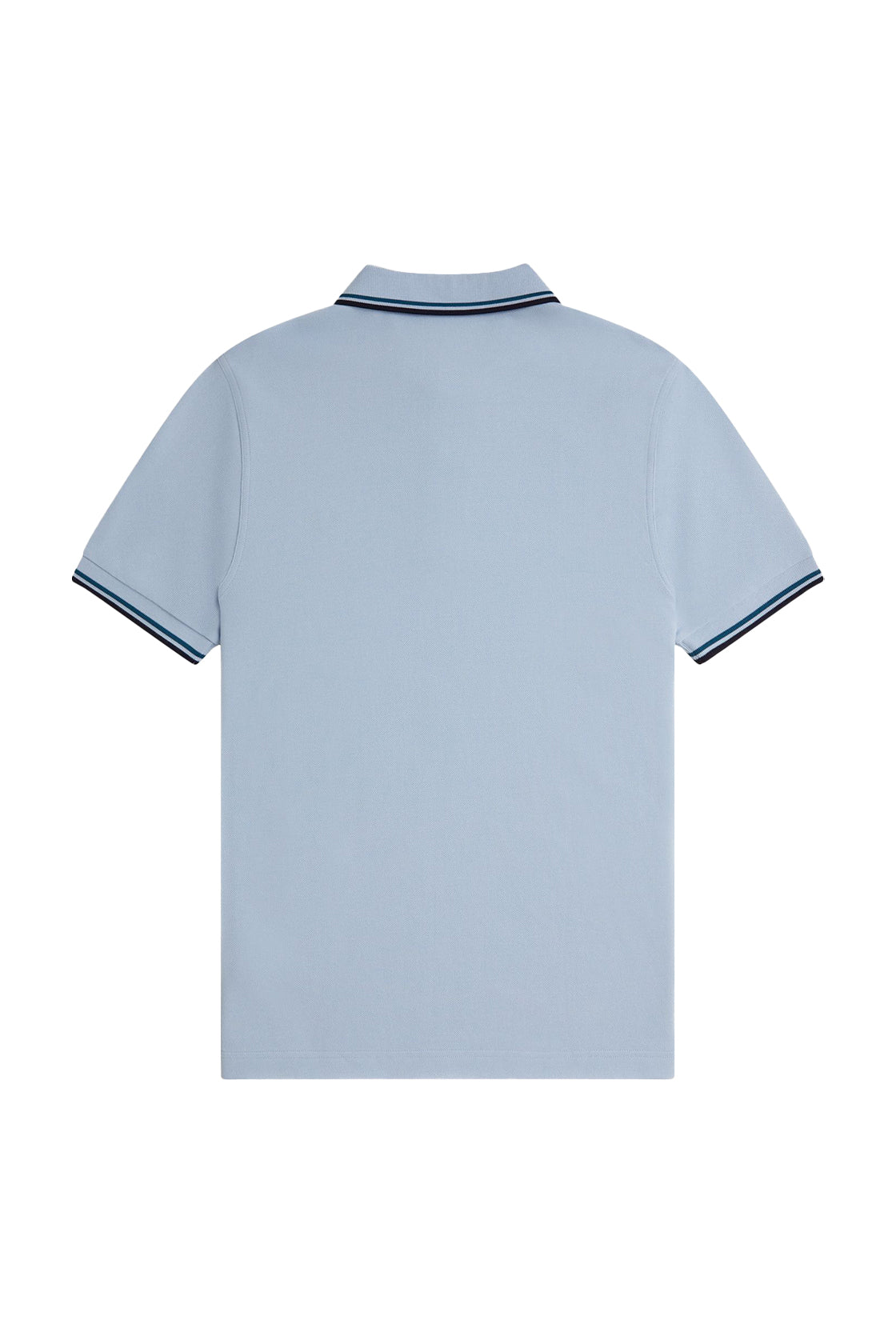 Fred Perry Twin Tipped Polo Smoke, Blue & Navy