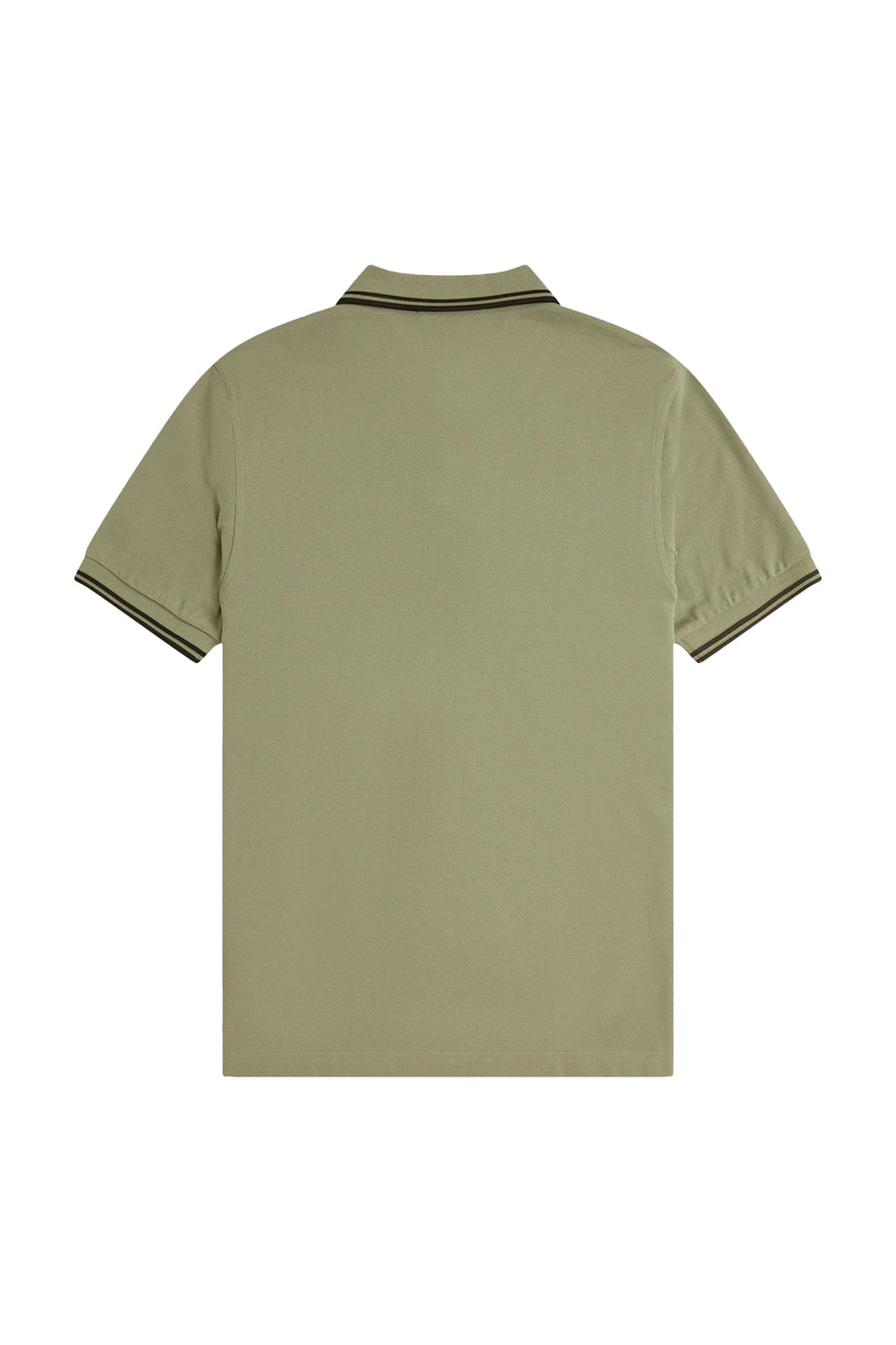 Fred Perry Twin Tipped Polo Olive & Green