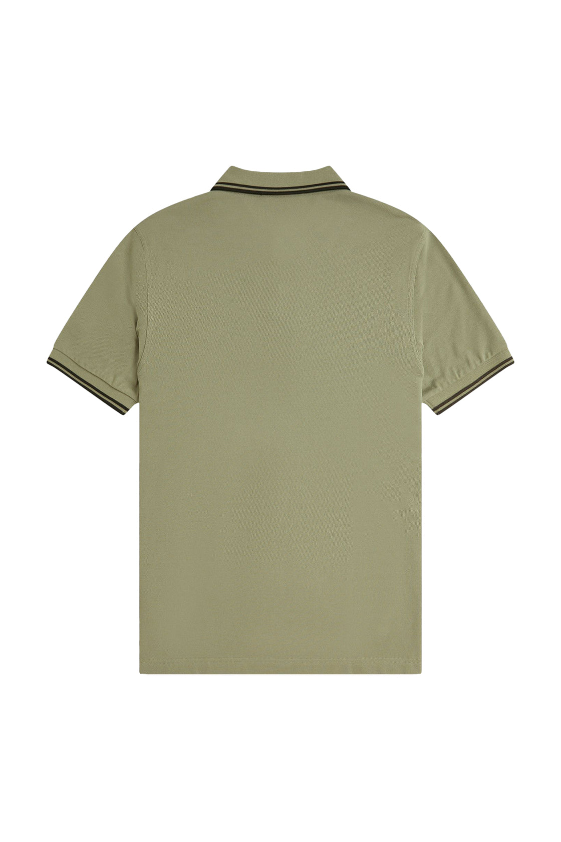 Fred Perry Twin Tipped Polo Olive & Green