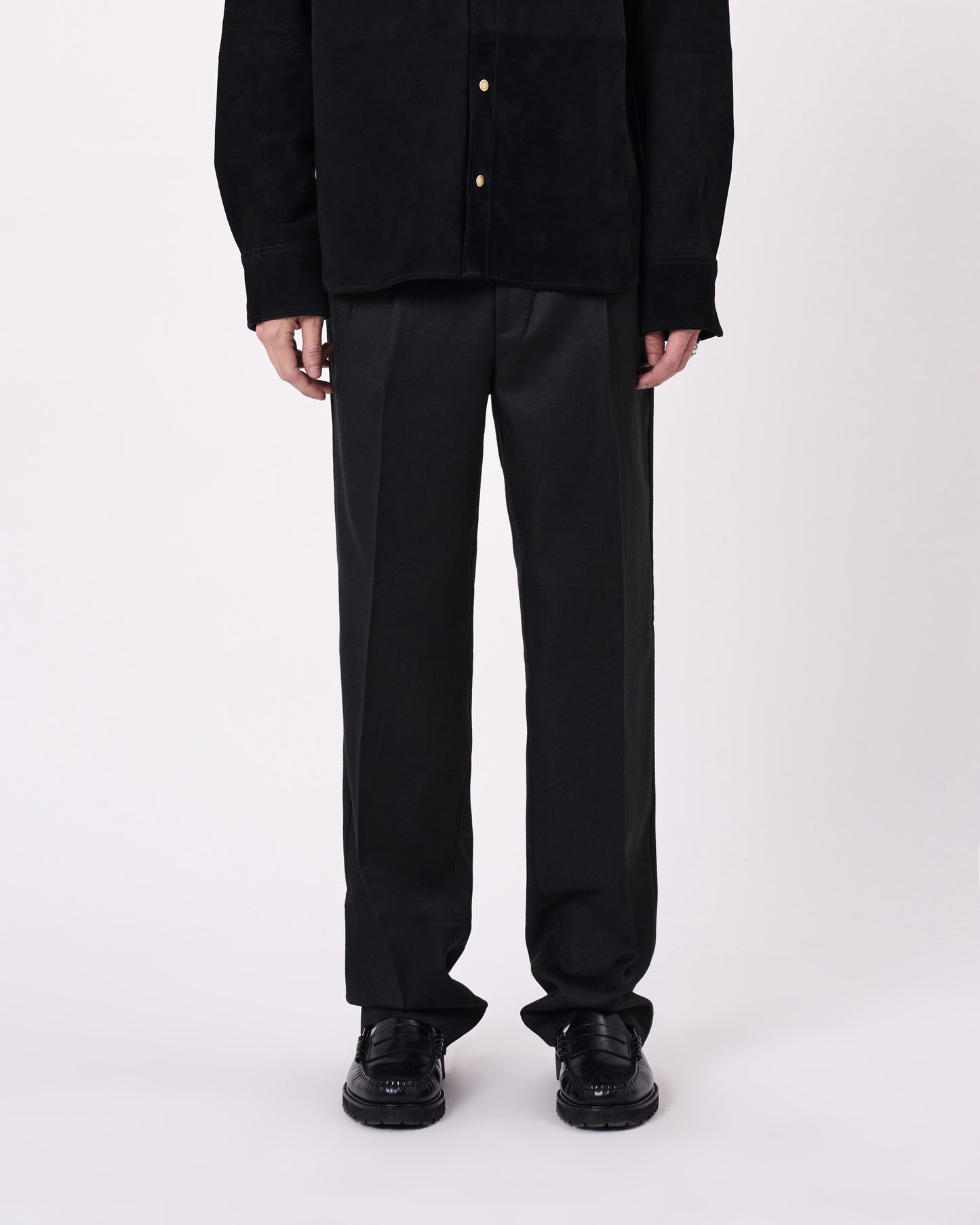 Neuw Cave Relaxed Wool Pant L32 Black