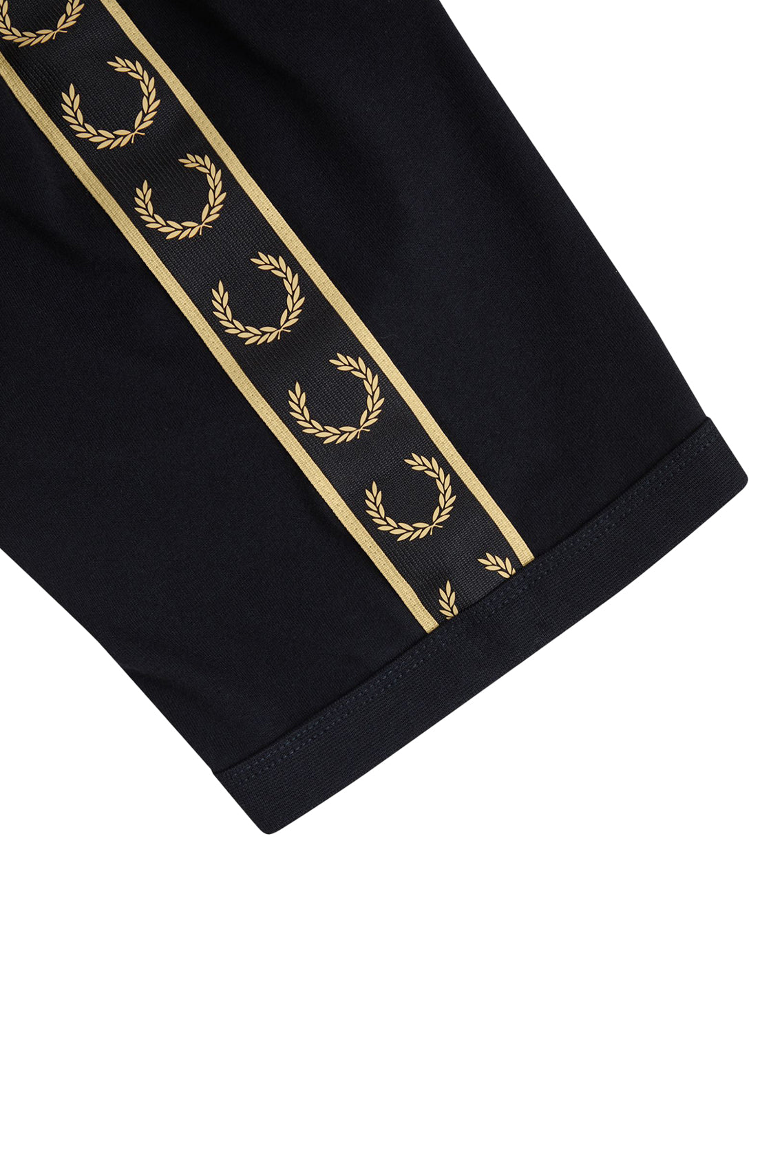 Fred Perry Contrast Tape Ringer Tee Black/Champagne