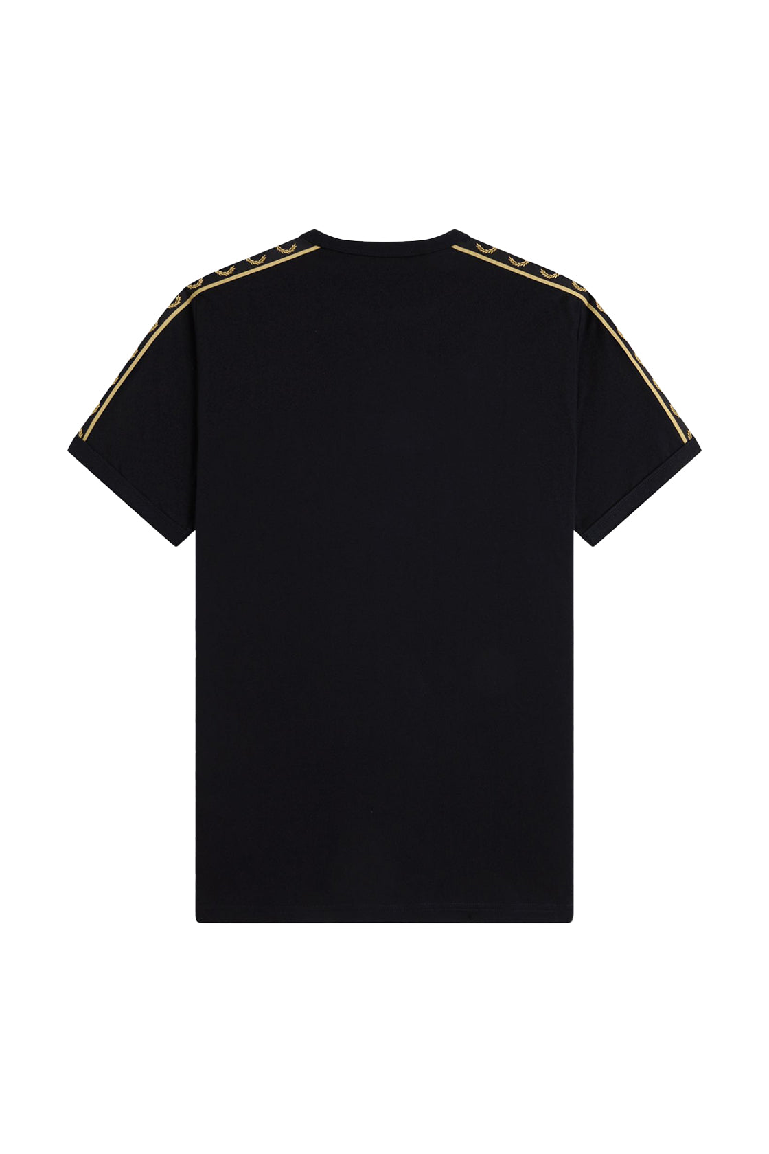 Fred Perry Contrast Tape Ringer Tee Black/Champagne