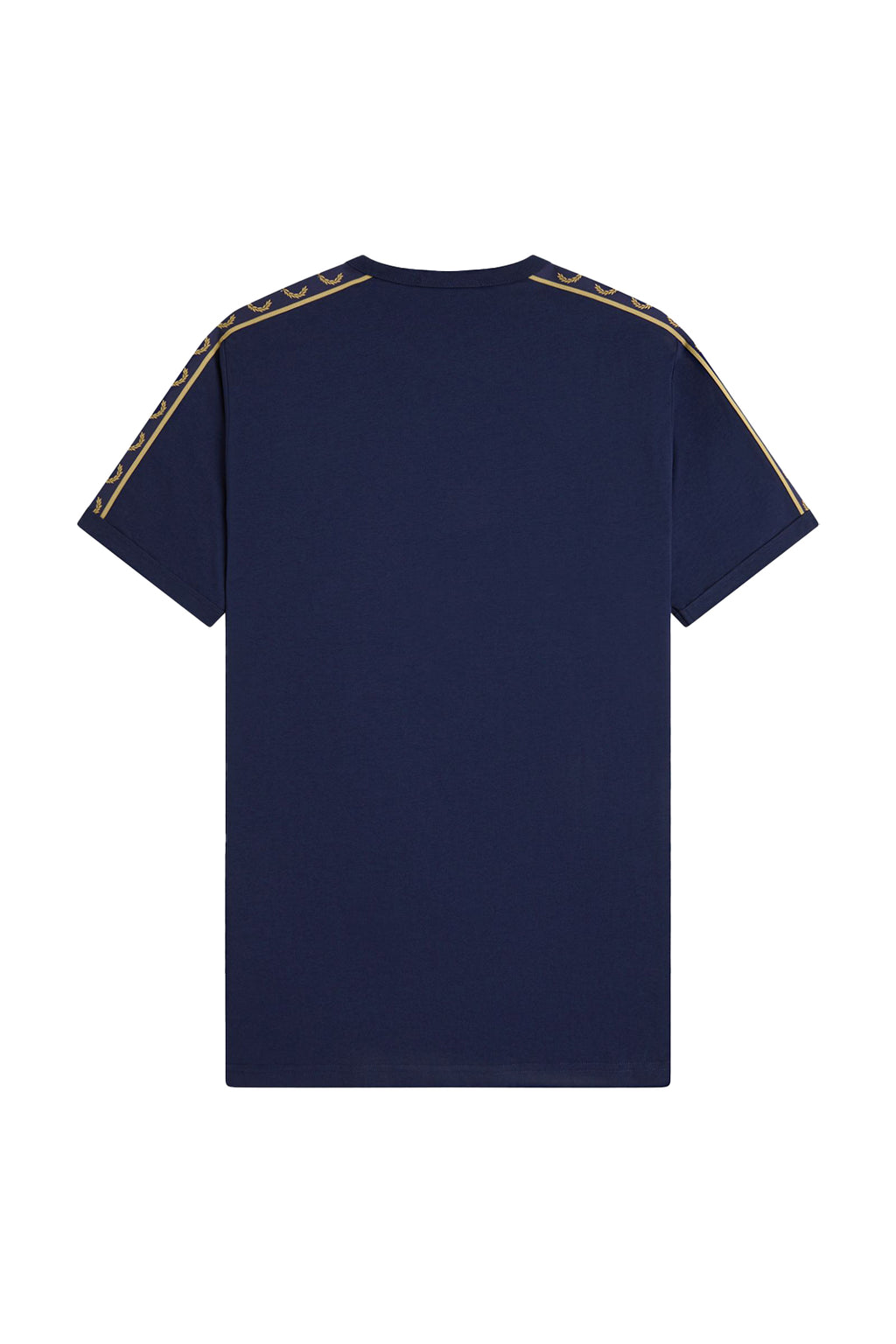 Fred Perry Contrast Tape Ringer Tee Tennis Blue/Champagne