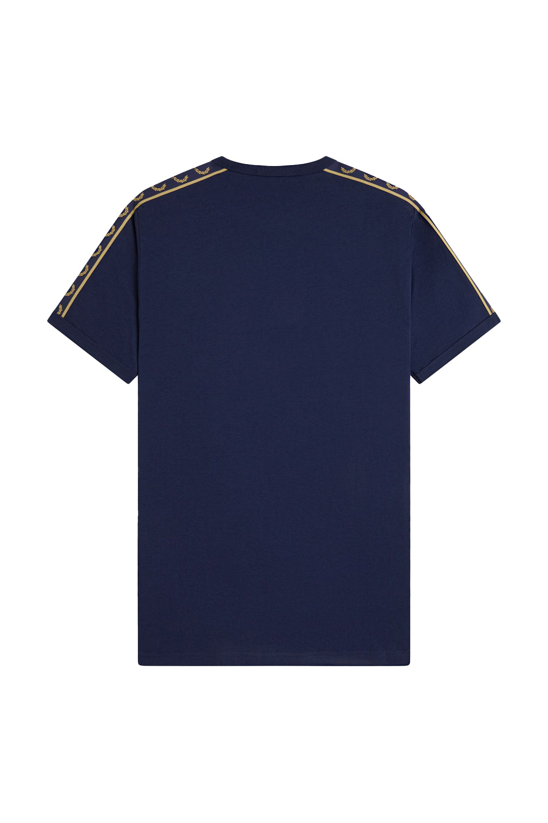 Fred Perry Contrast Tape Ringer Tee Tennis Blue/Champagne
