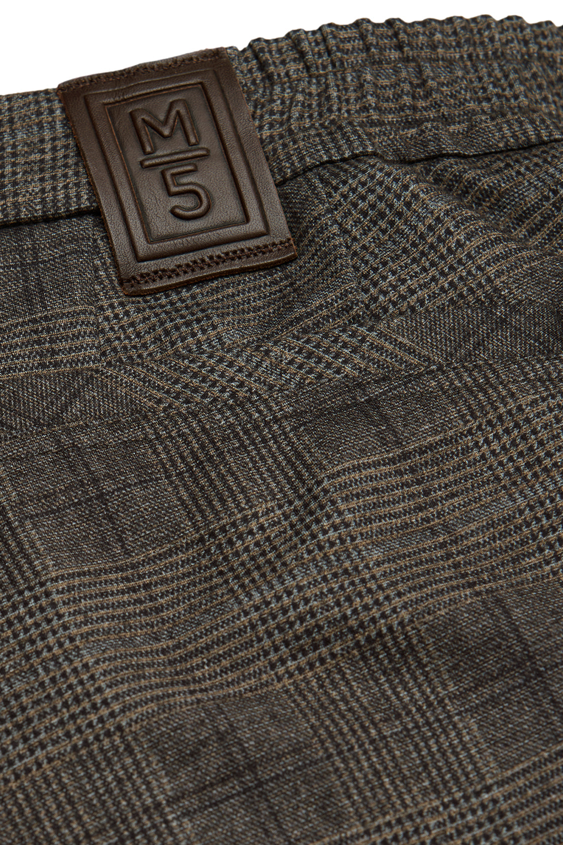 Meyer M5 POW Check Trouser Black/Beige