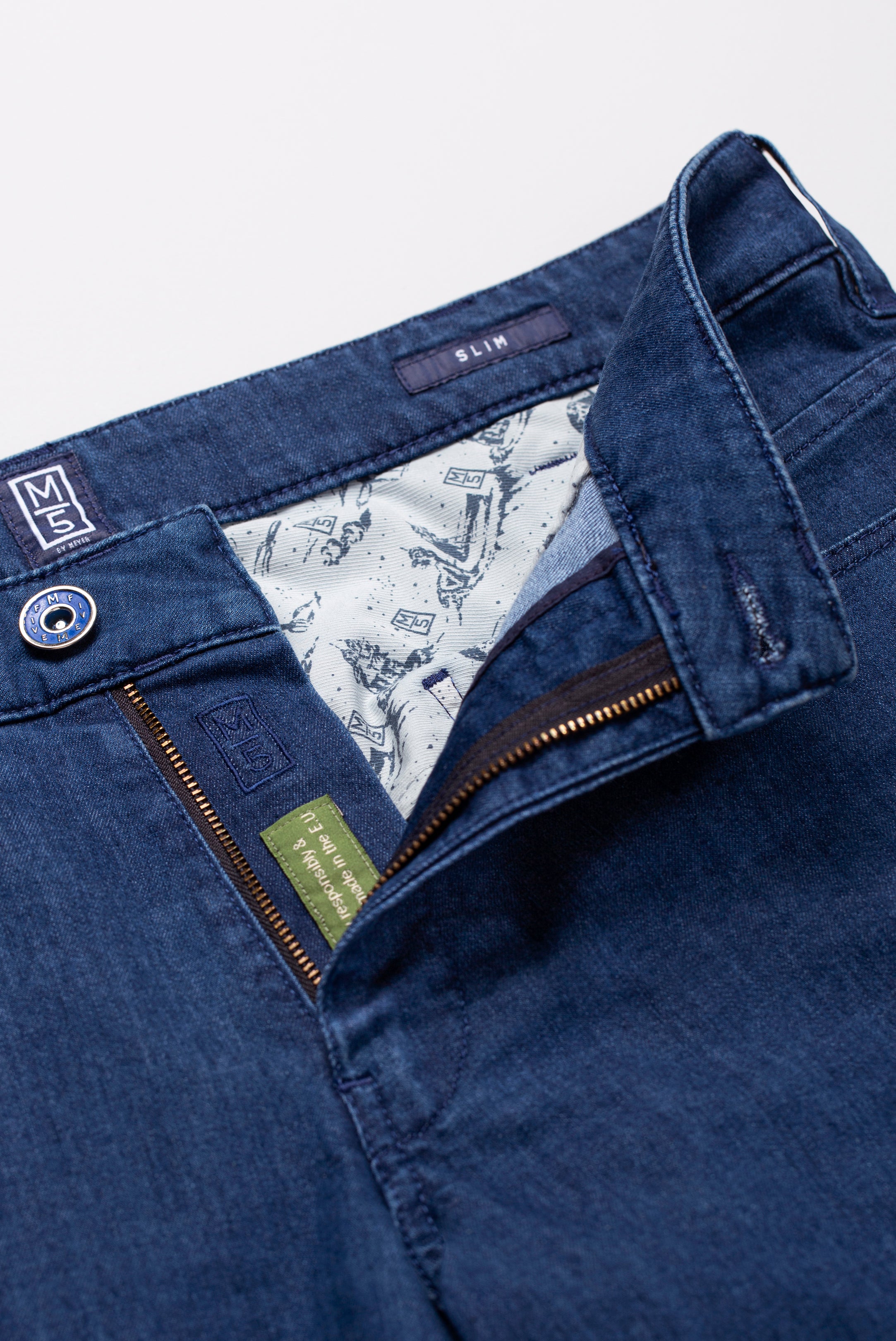 Meyer M5 Regular Fit Jean 34L Dark Denim