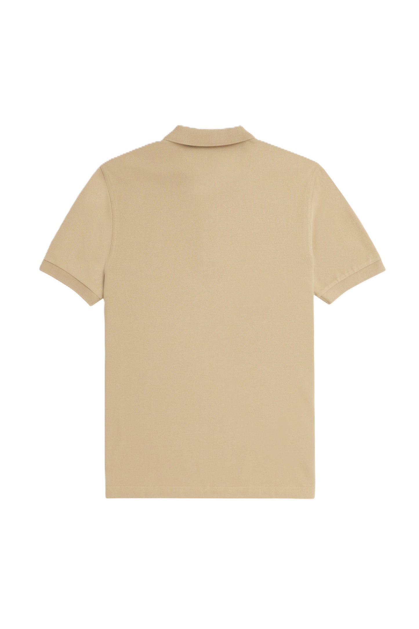 Fred Perry Plain Polo Shirt Stone/Oatmeal