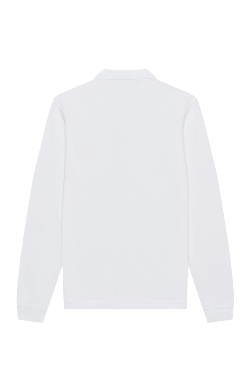 Fred Perry LS Plain Polo White