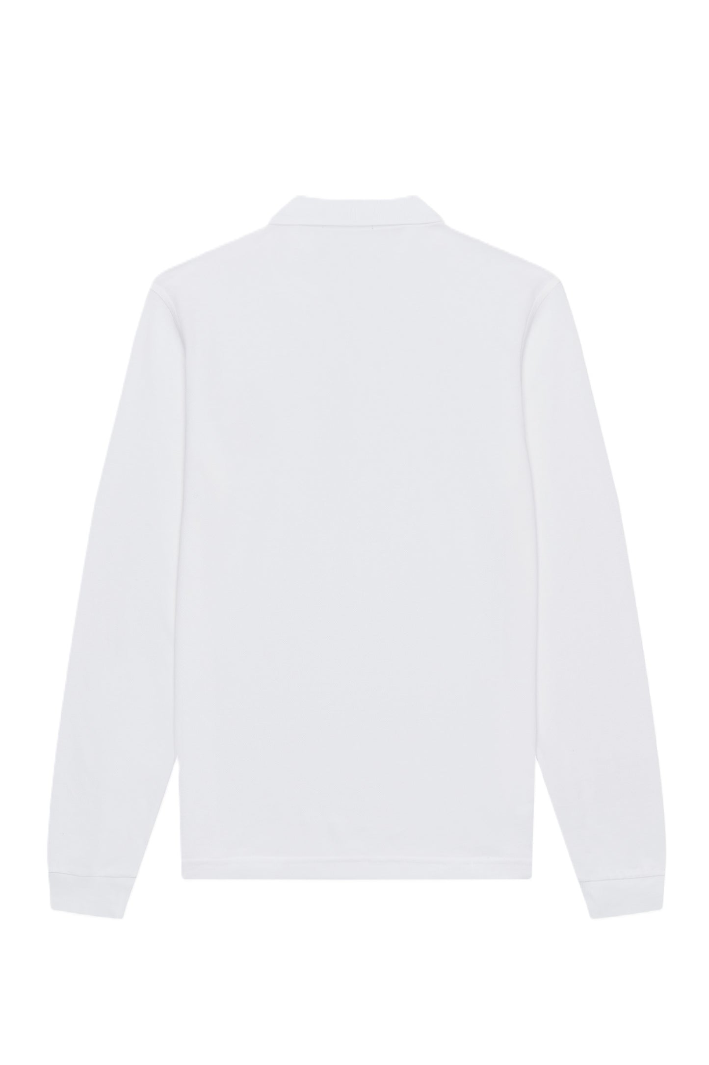 Fred Perry LS Plain Polo White