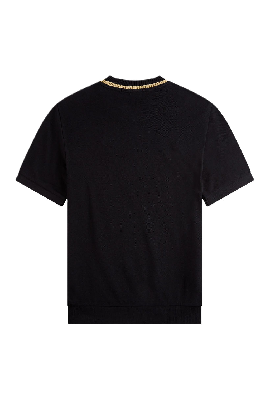 Fred Perry CN Pique SS Tee Black