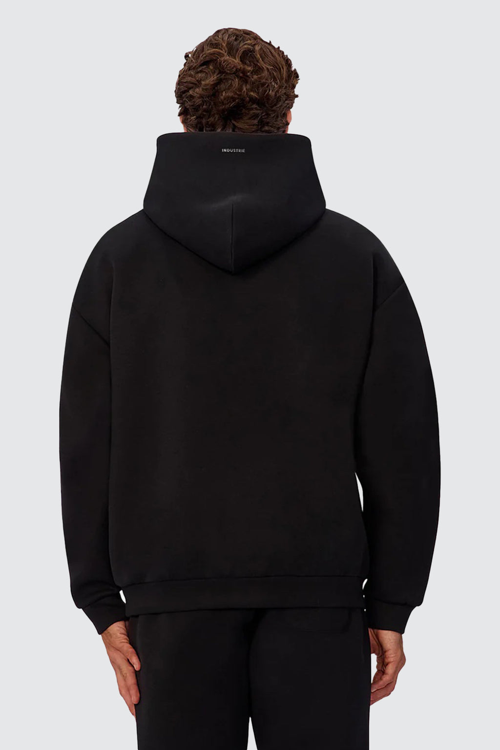 Industrie Tech Del Sur Hoodie Solid Black