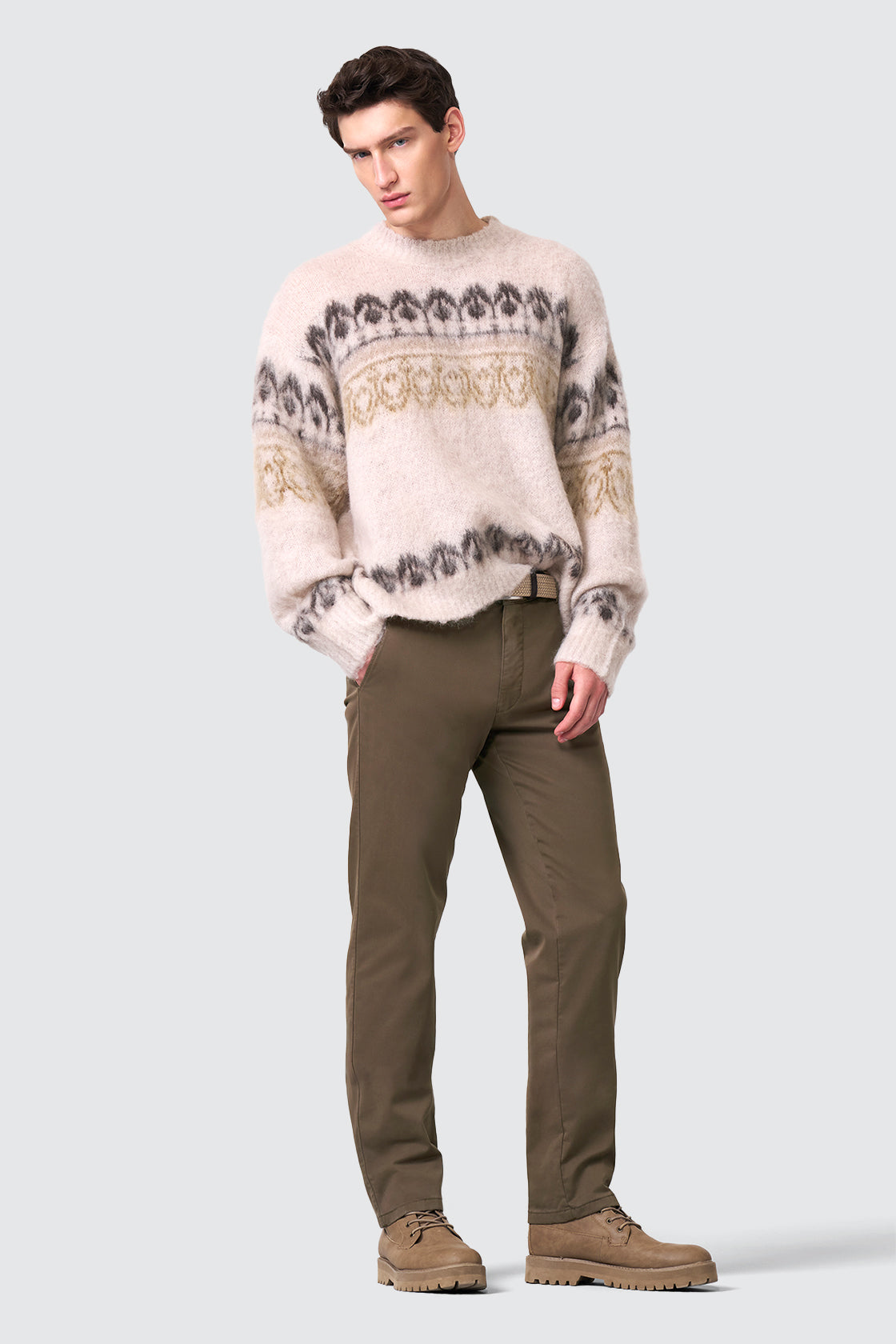 Meyer Bonn Thermal Sports Trouser Brown