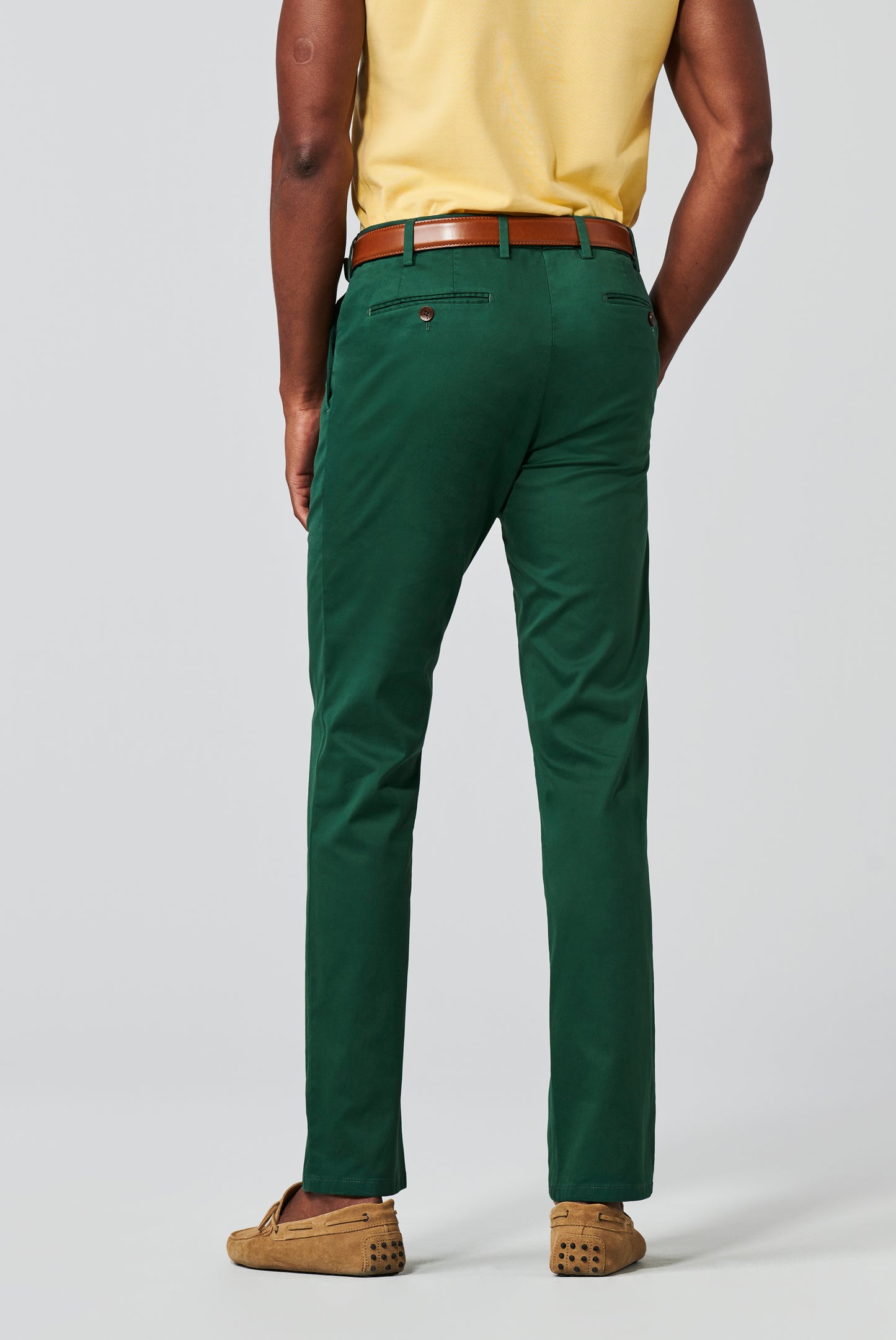 Meyer Bonn Lux Cotton Sports Trouser 34L Green
