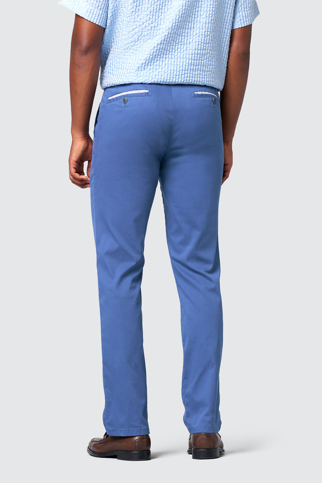 Meyer Roma Cotton Trouser 34L Blue