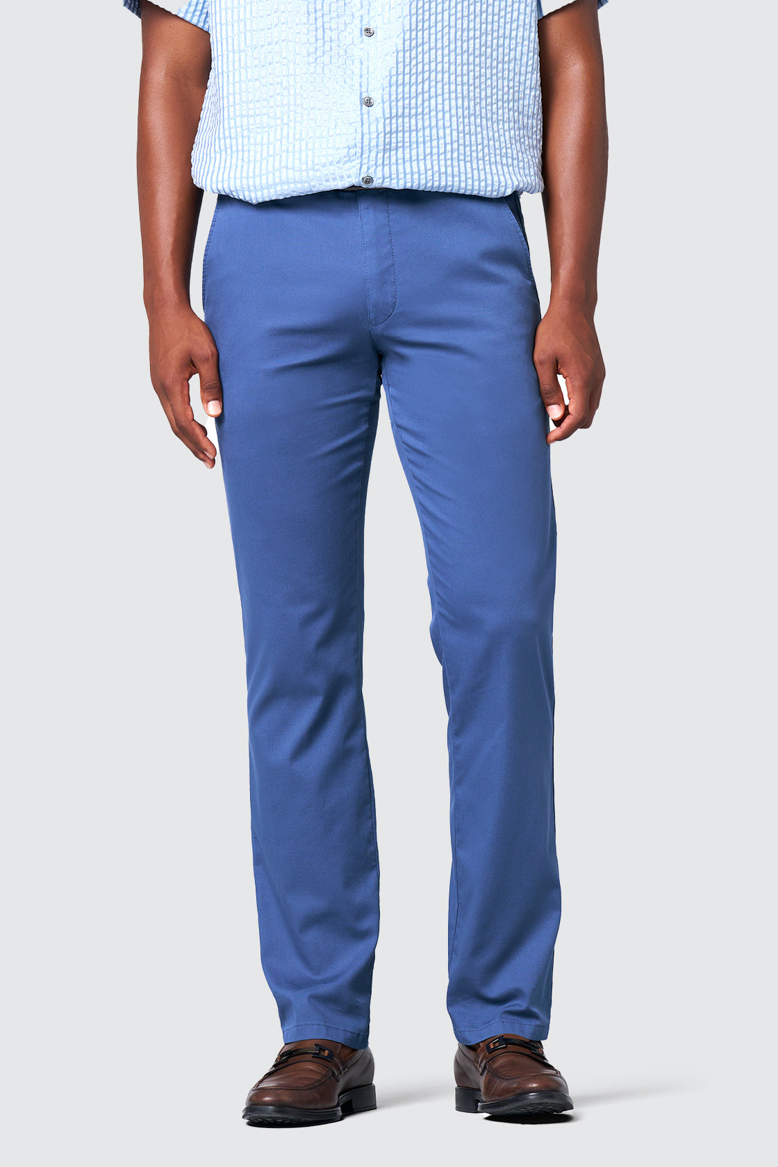Meyer Roma Cotton Trouser 34L Blue